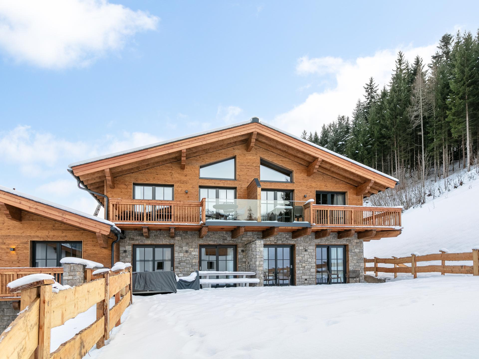 Luxe chalet met eigen sauna nabij Flachau