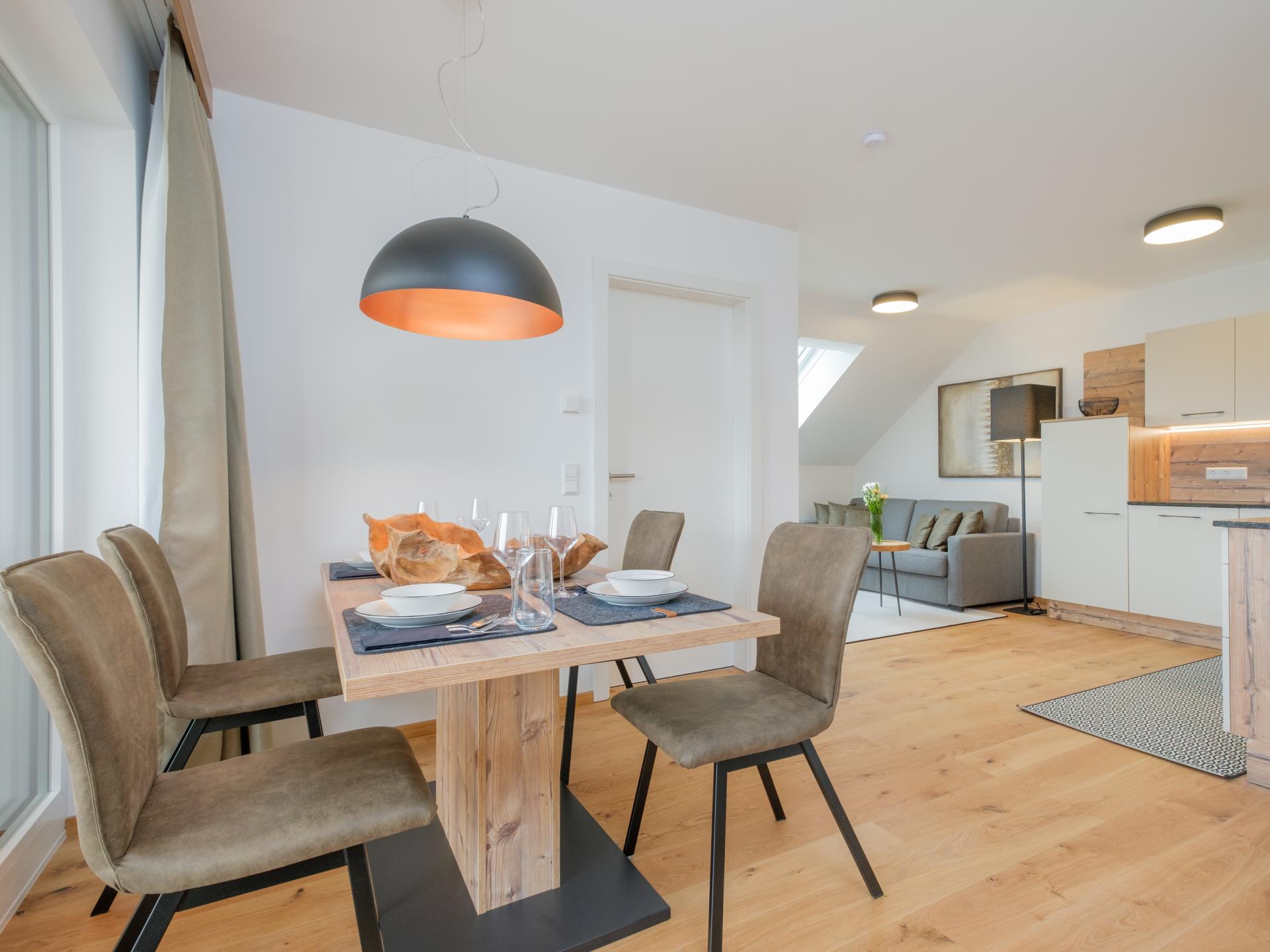 Penthouse met groot balkon