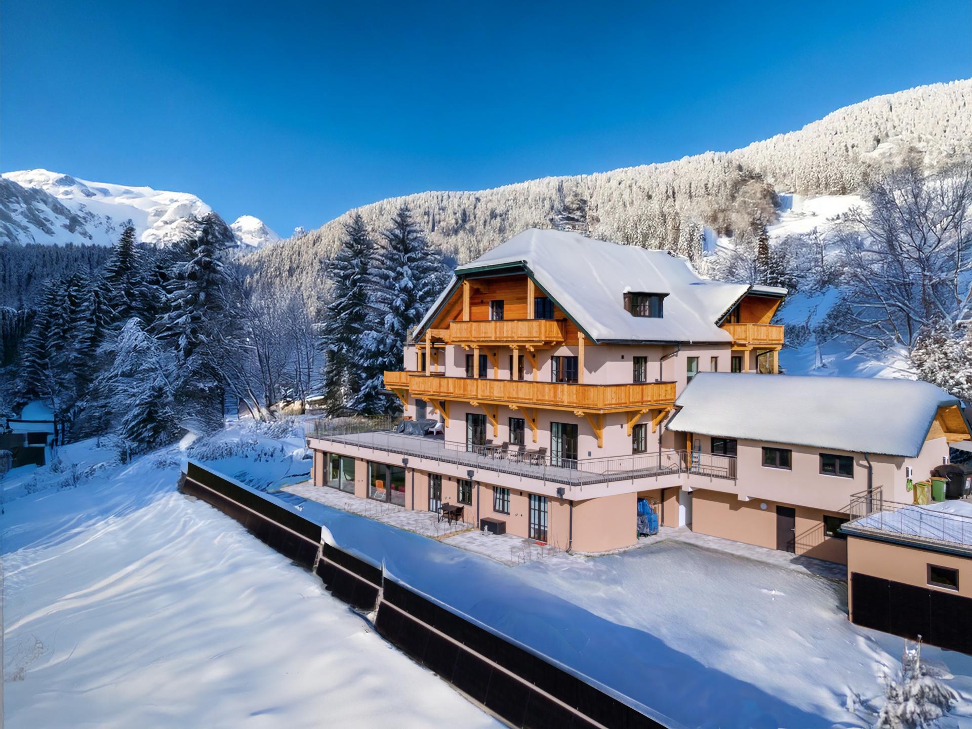 Knus appartement met zwembad
