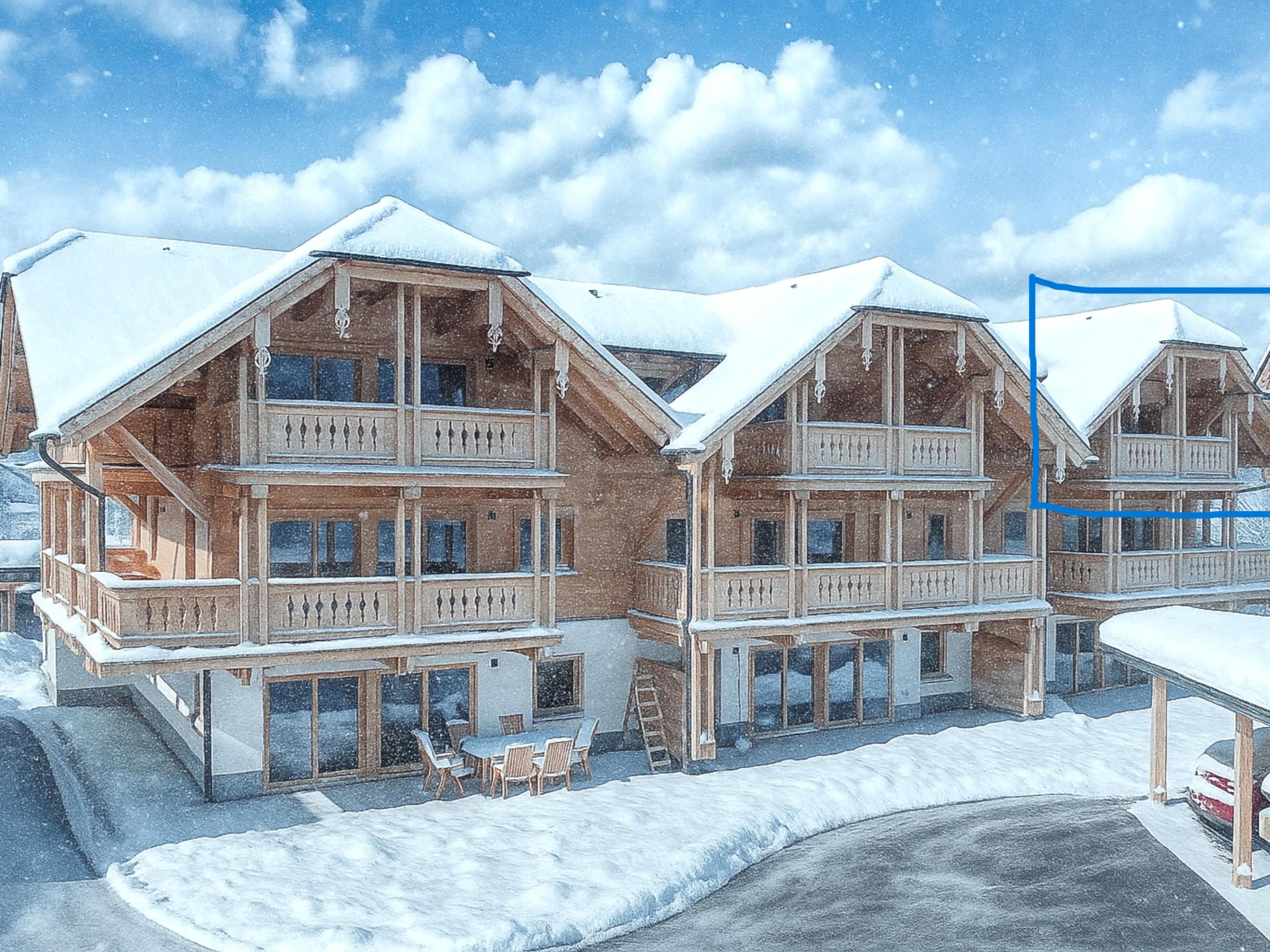 Hoogwaardig penthouse met sauna nabij Mauterndorf