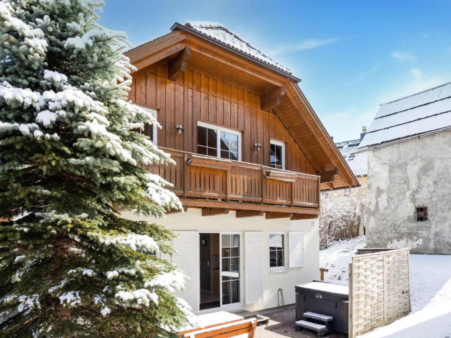 Vakantiehuis in skigebied met sauna en hottub