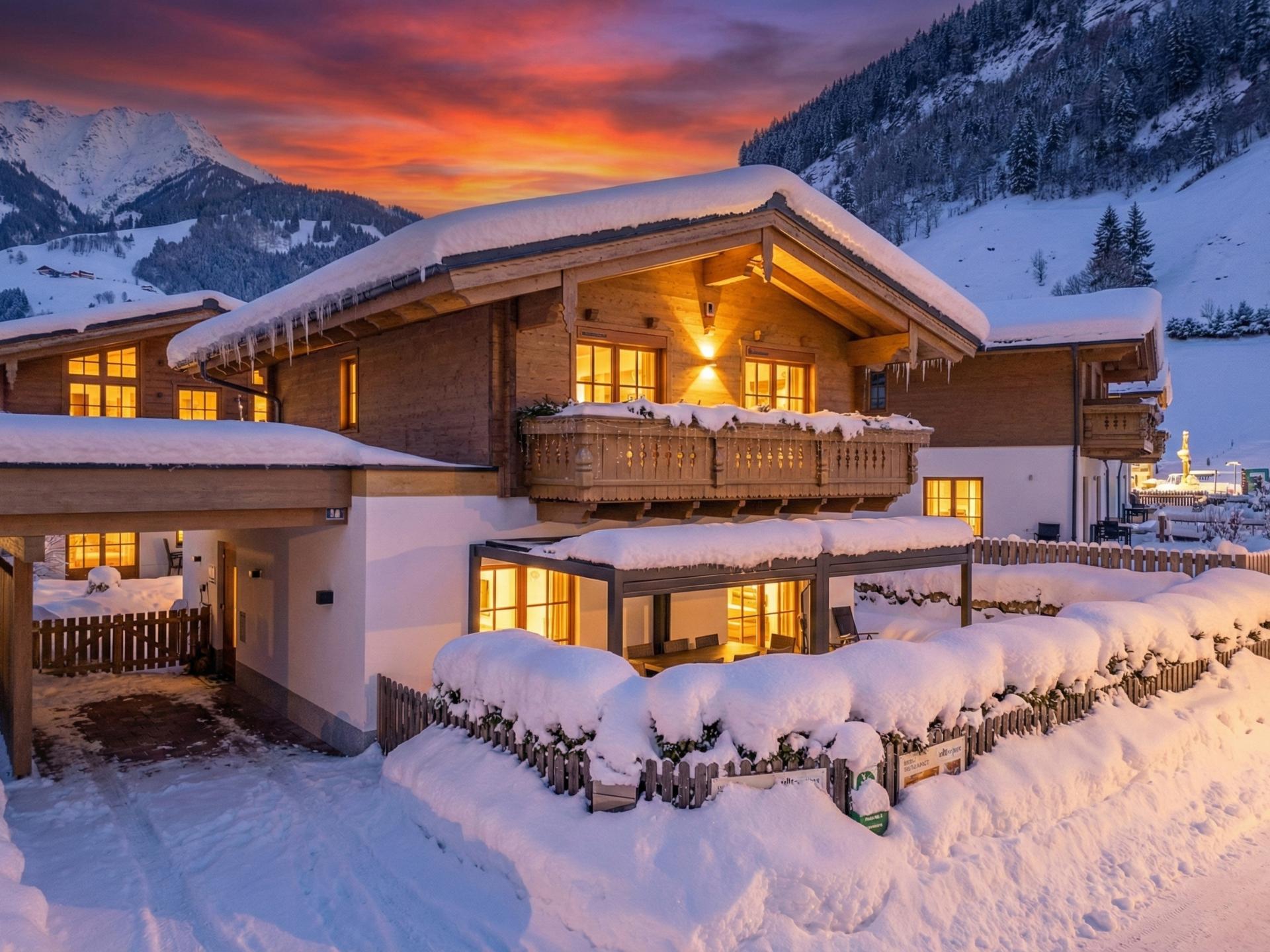 Chalet in Rauris met sauna bij de skilift