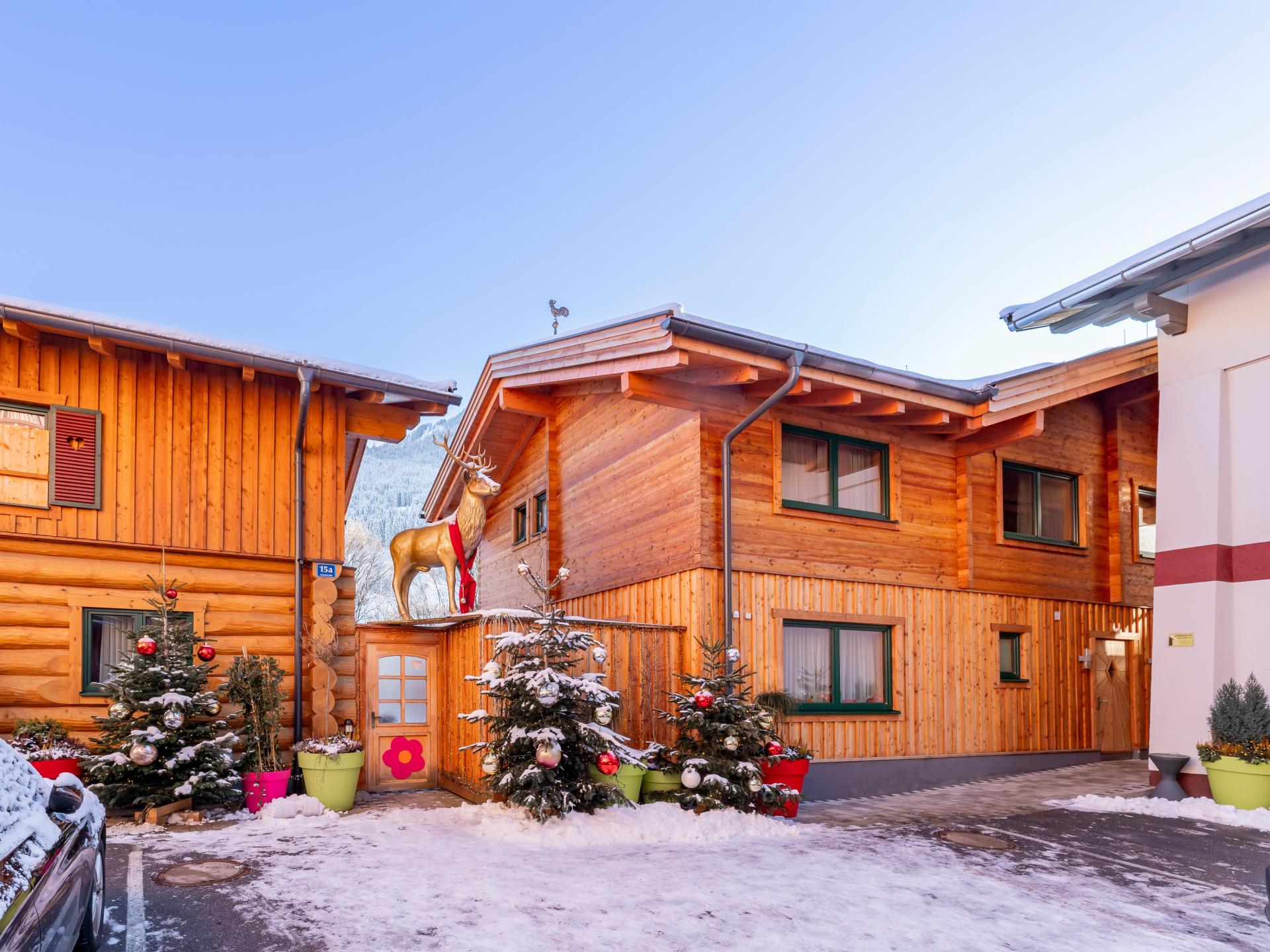 Groepshuis met sauna in hartje Kaprun
