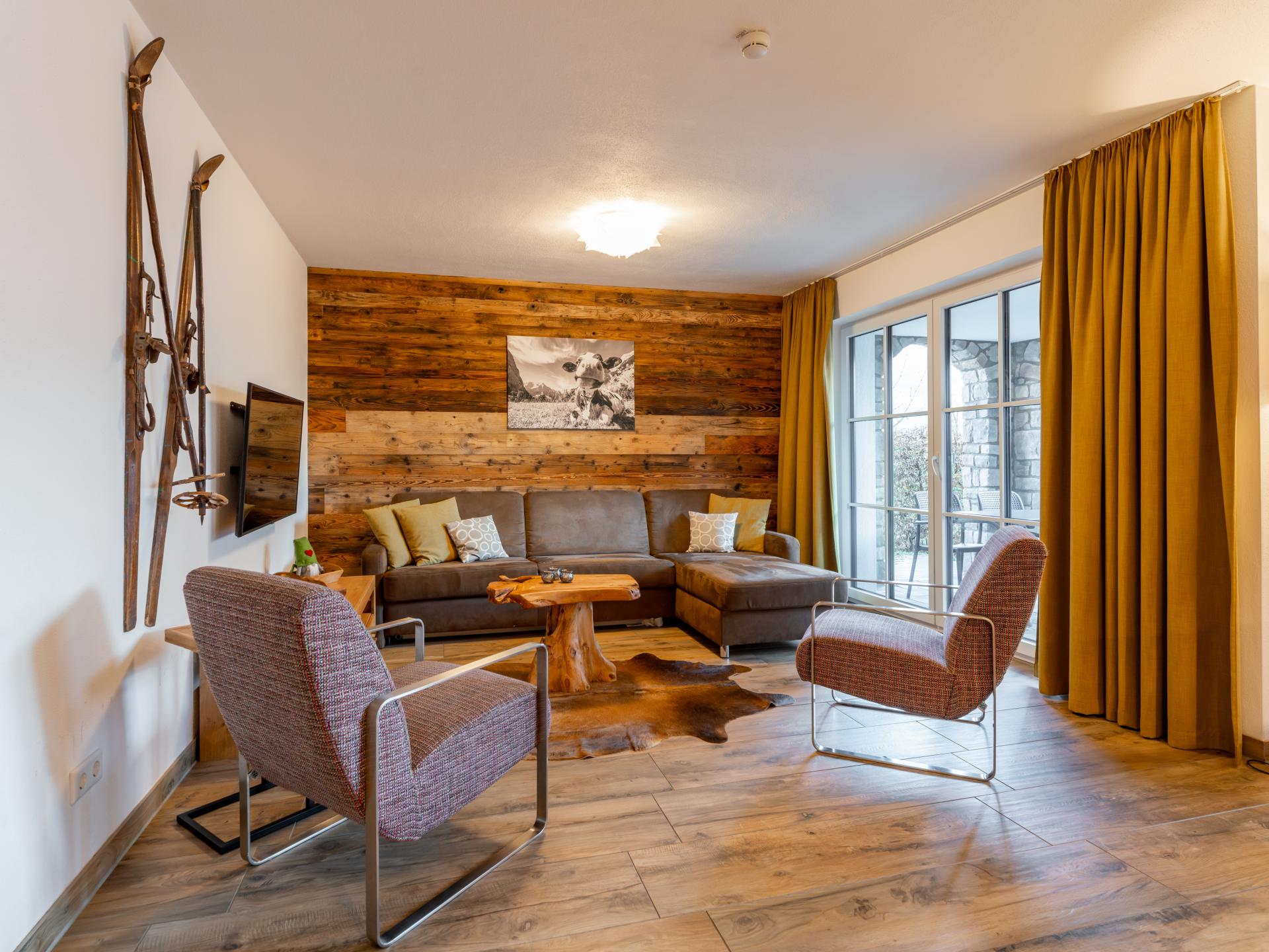 Appartement met terras en gedeelde wellness