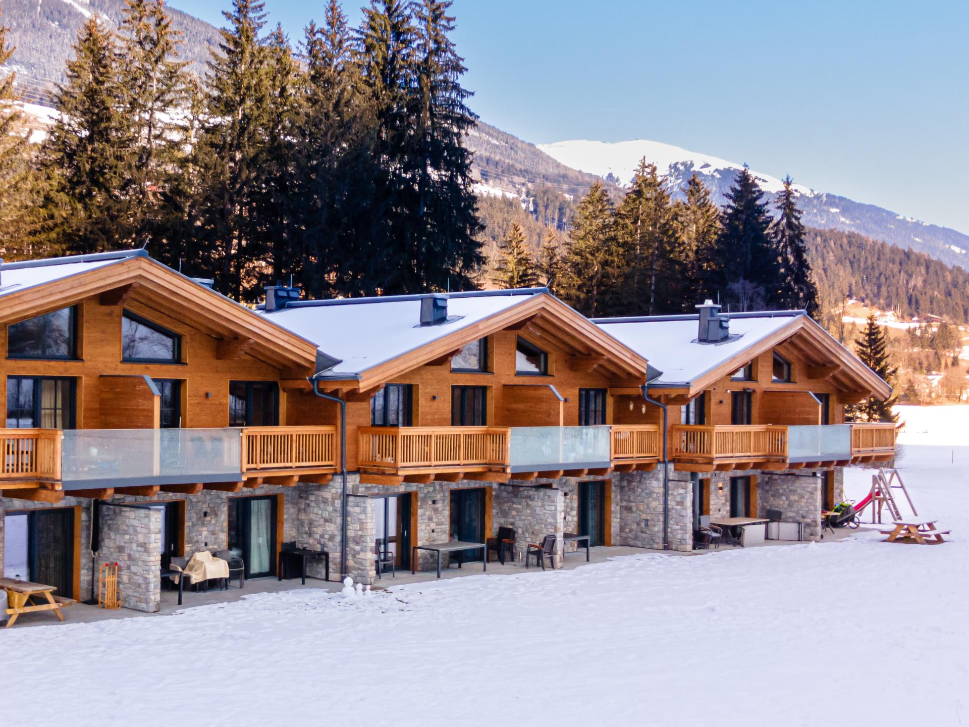 Luxe familiechalet met sauna bij Zillertal Arena