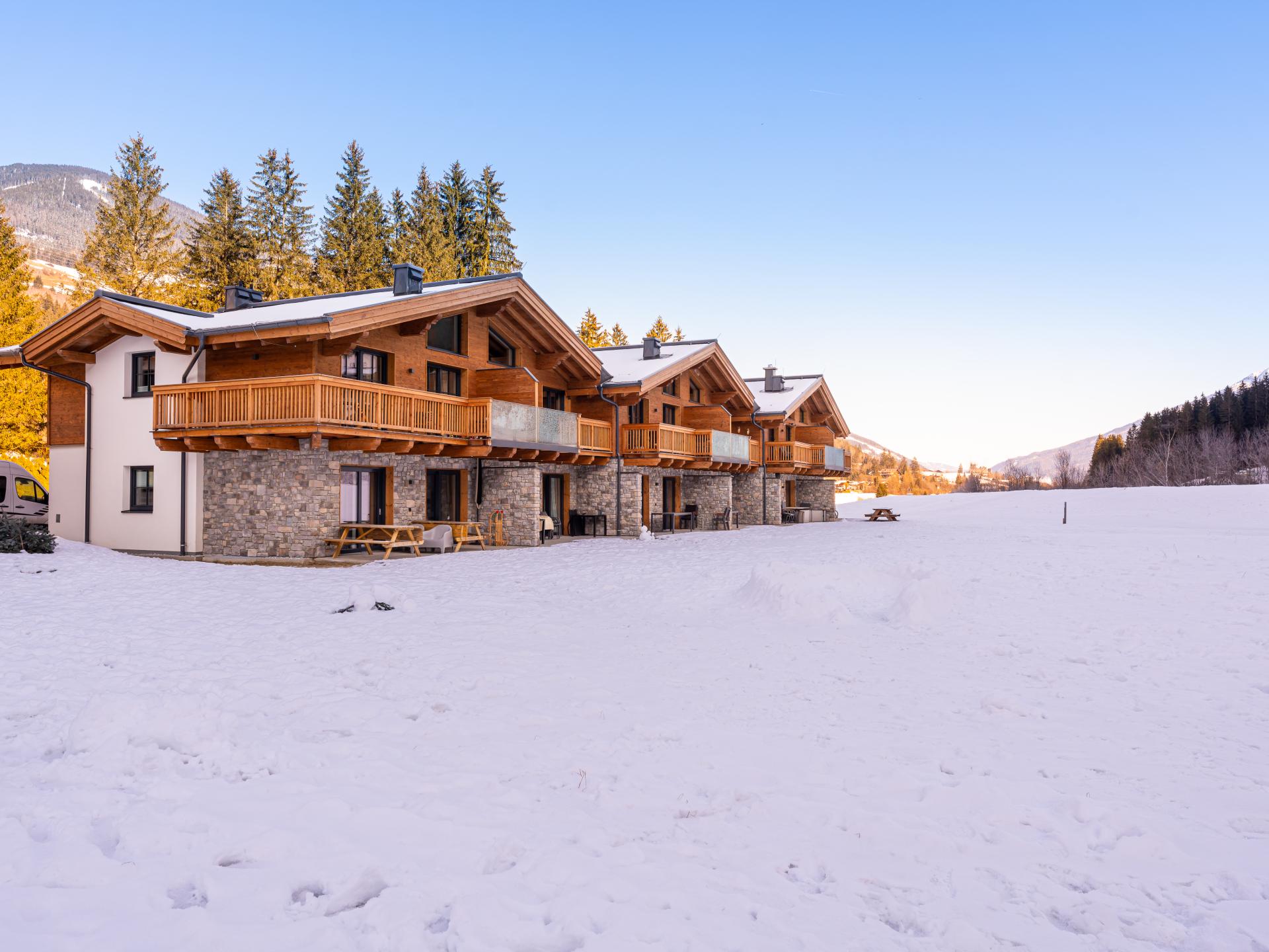 Diervriendelijke lodge bij het skigebied
