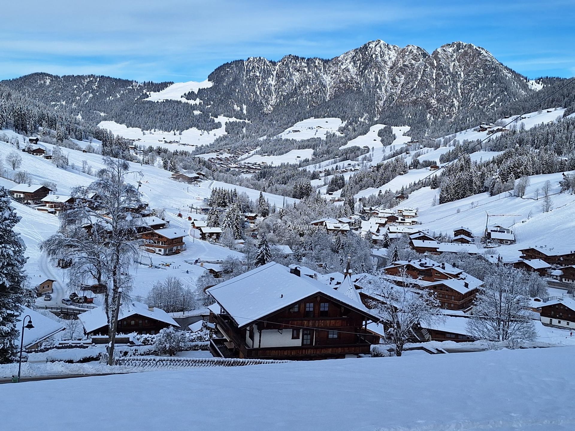 Chalet met panoramische ligging, skilift op 450m