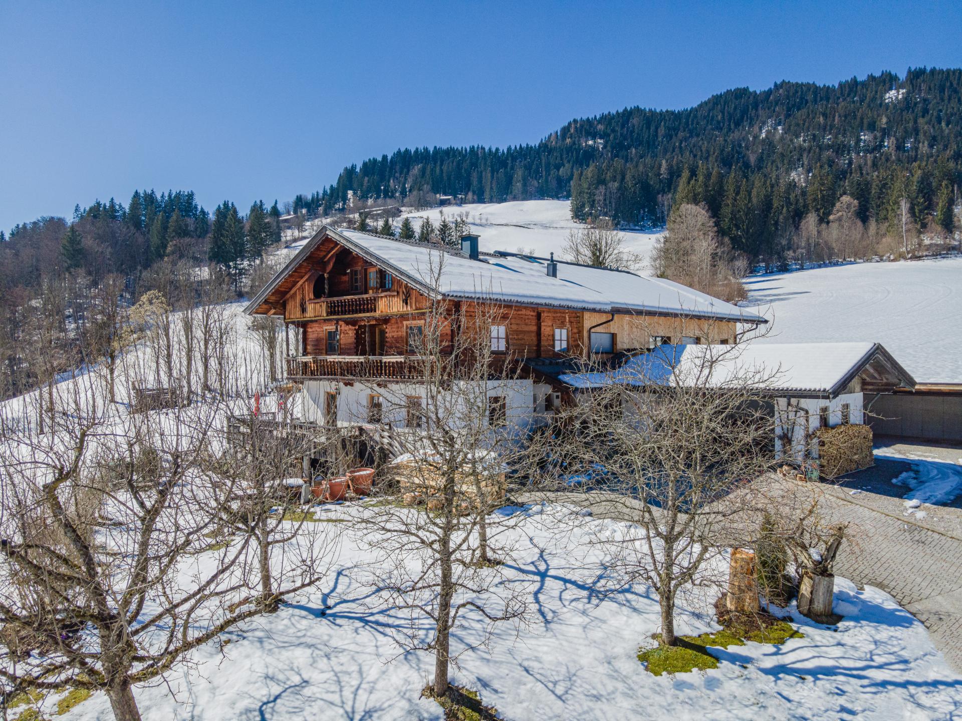 Vakantiehuis met 3 appartementen tegenover de skilift