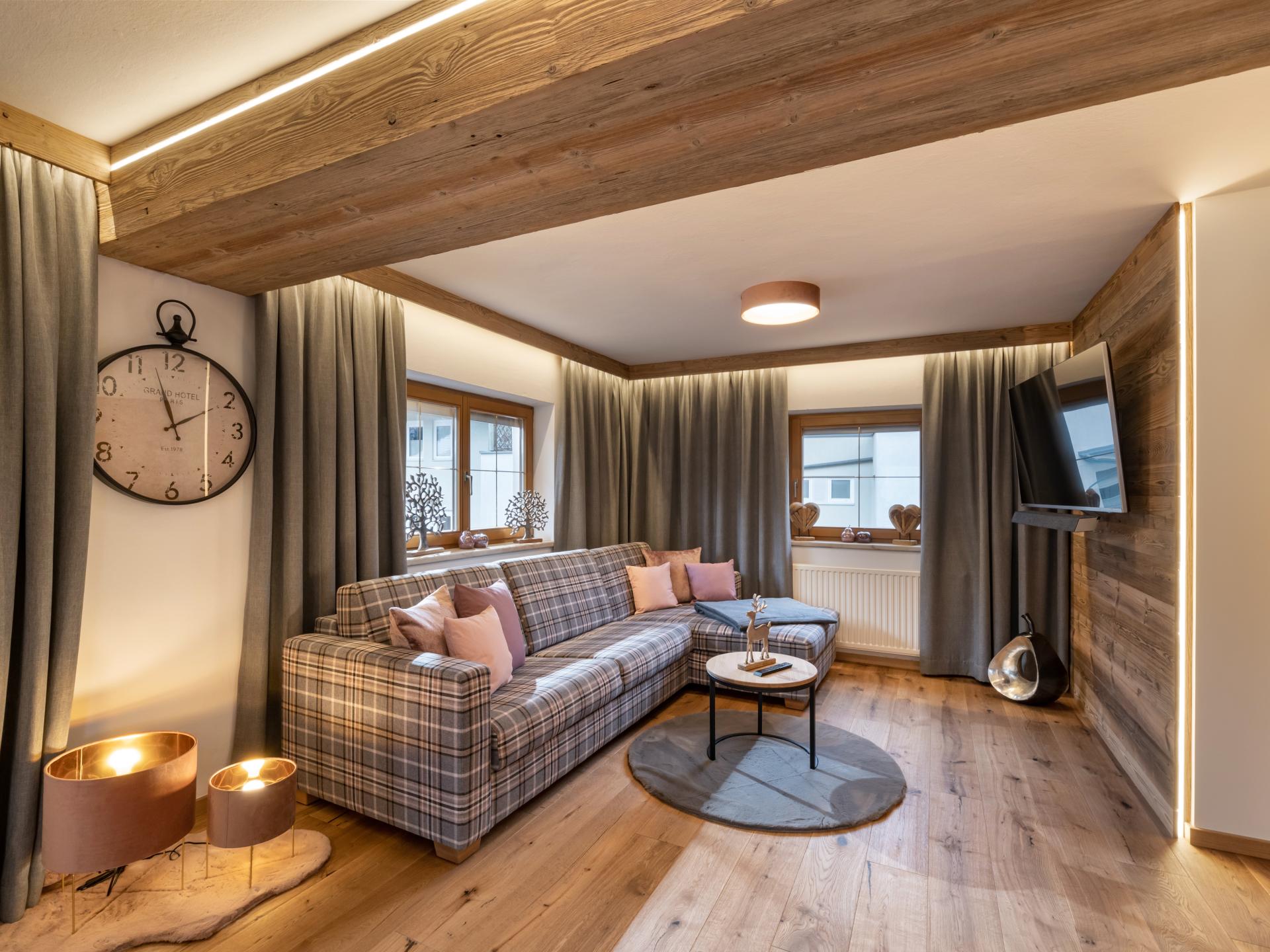 Luxueus appartement in het centrum en de skibus