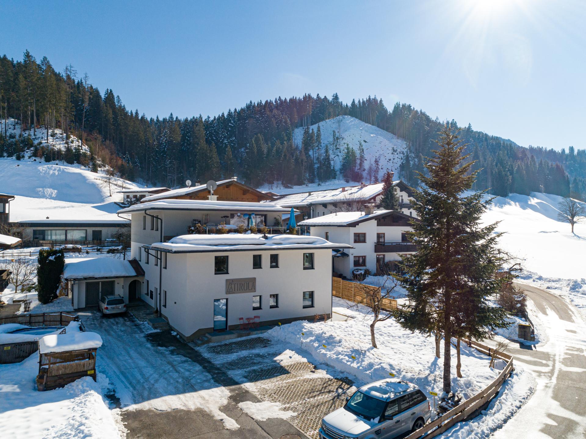 Appartement met balkon nabij de skilift