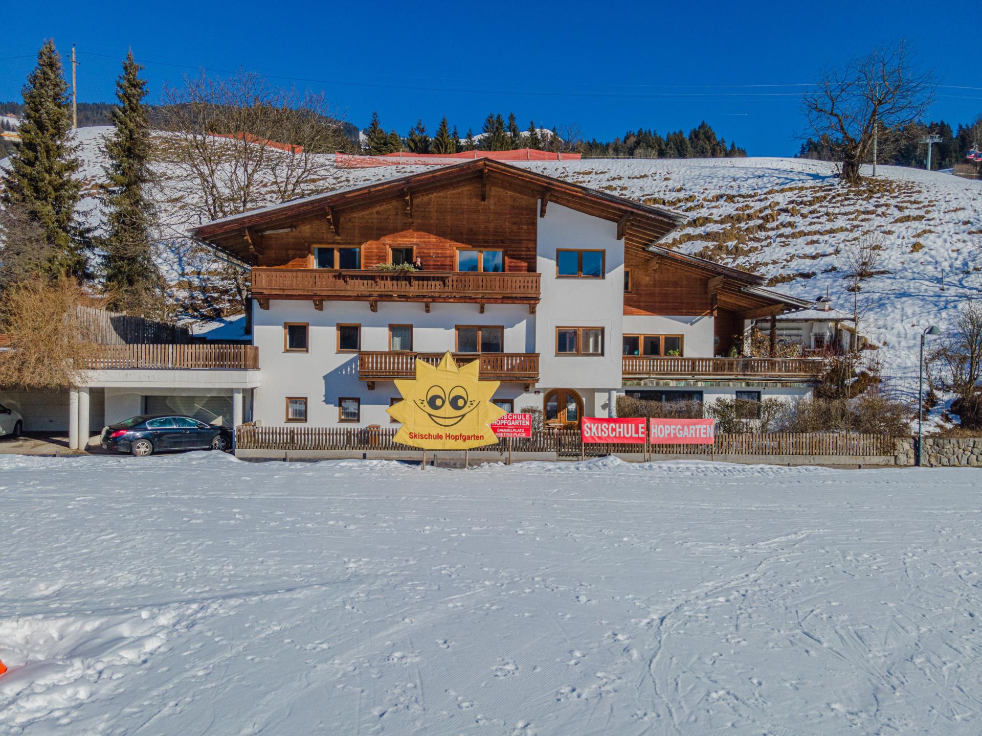 Appartementen vlak bij de skilift