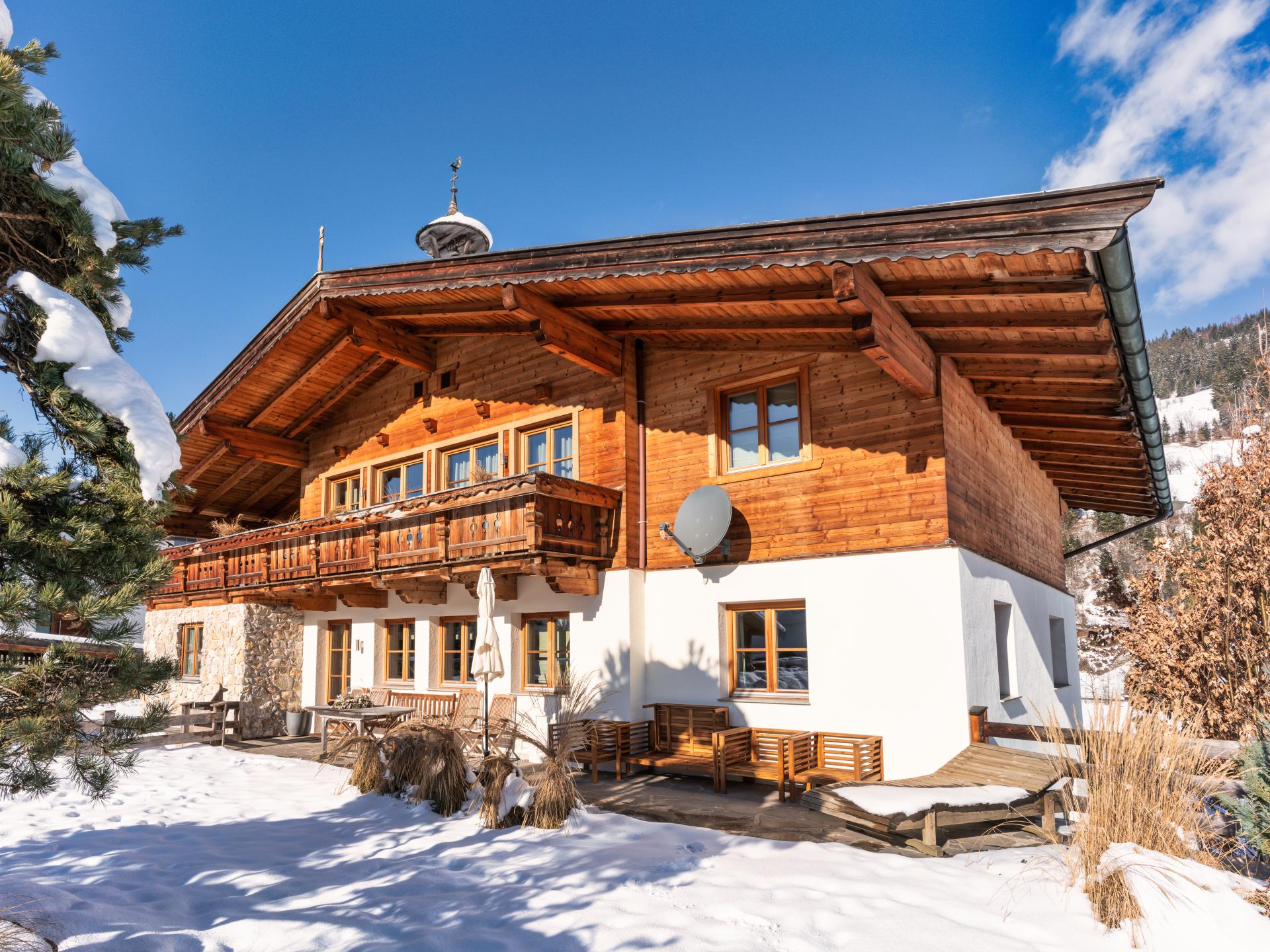 Luxe appartement met wellness bij de skilift