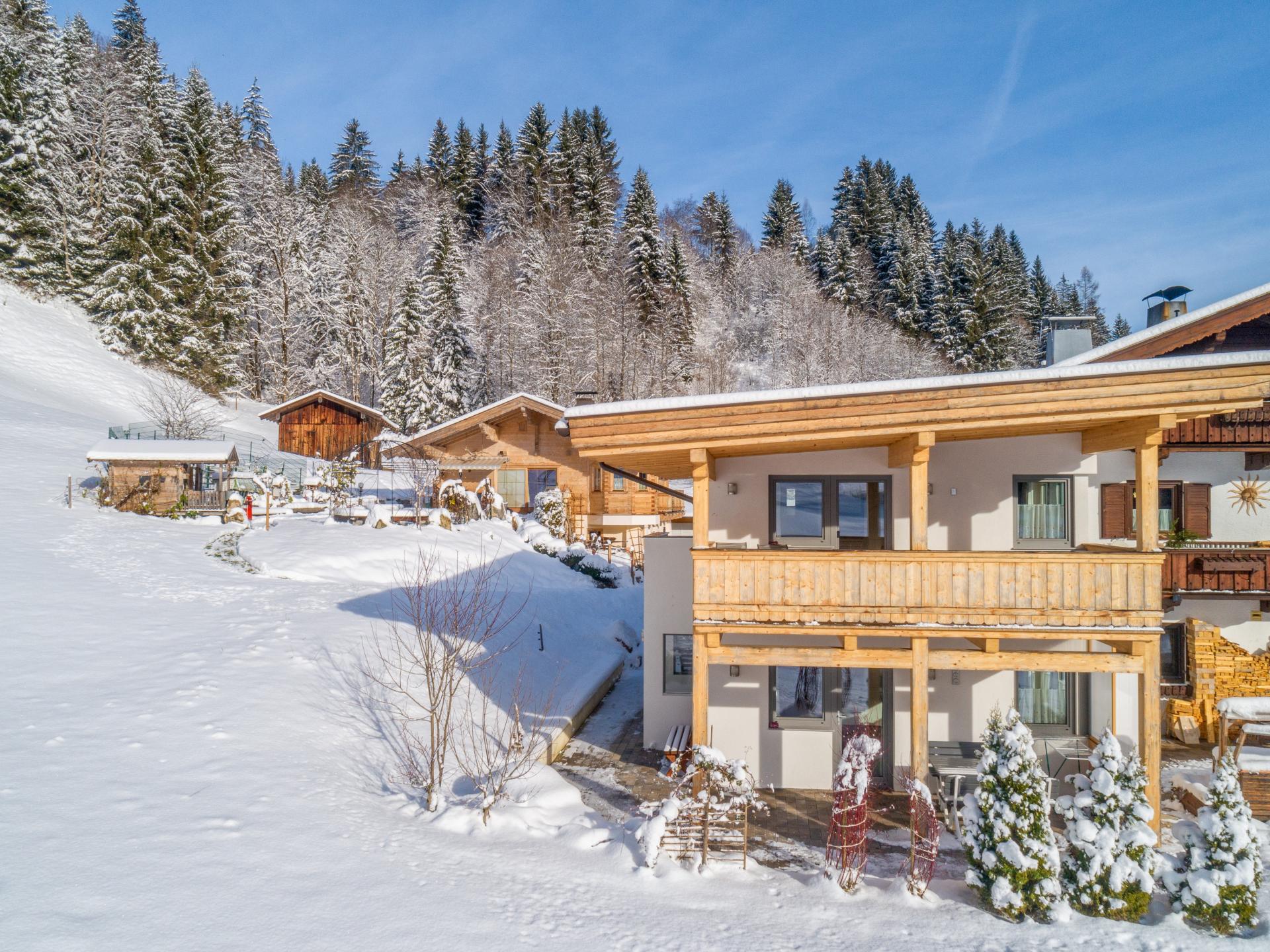 Zonnig appartement bij de skilift