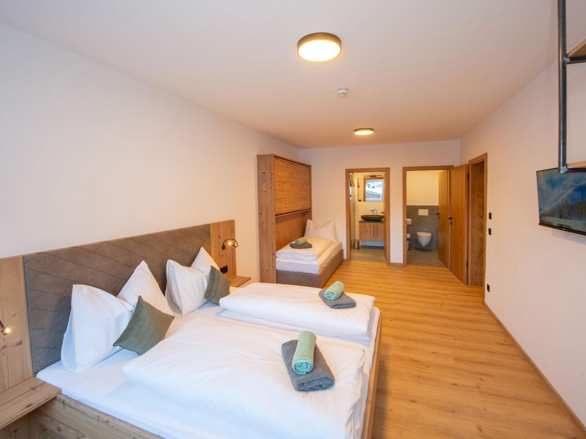 Met sauna in huis en direct aan de piste