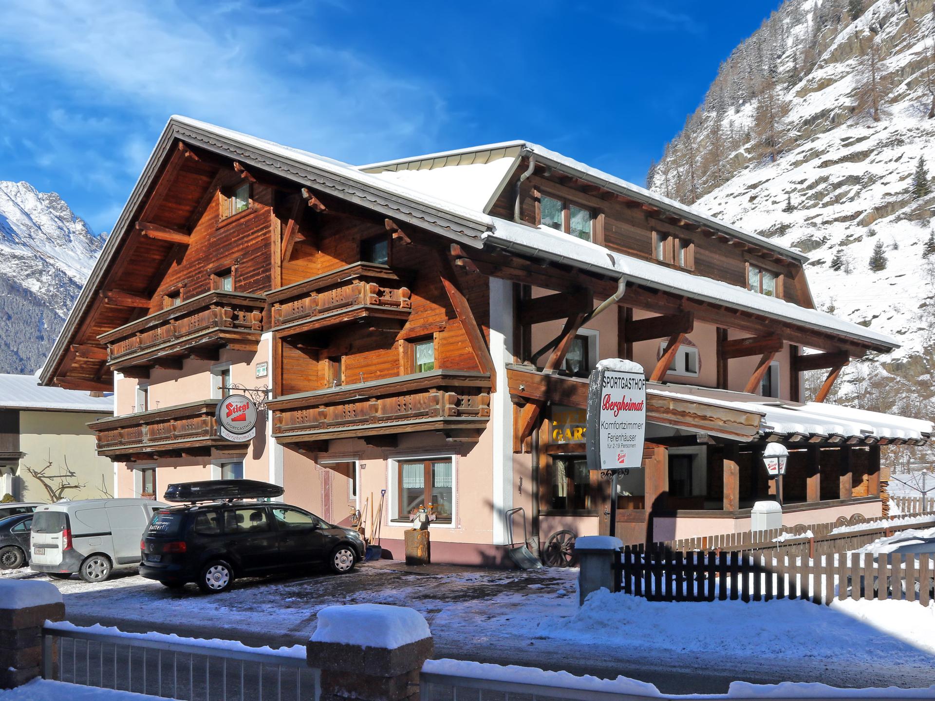 Ruim groepshuis met sauna en skiberging