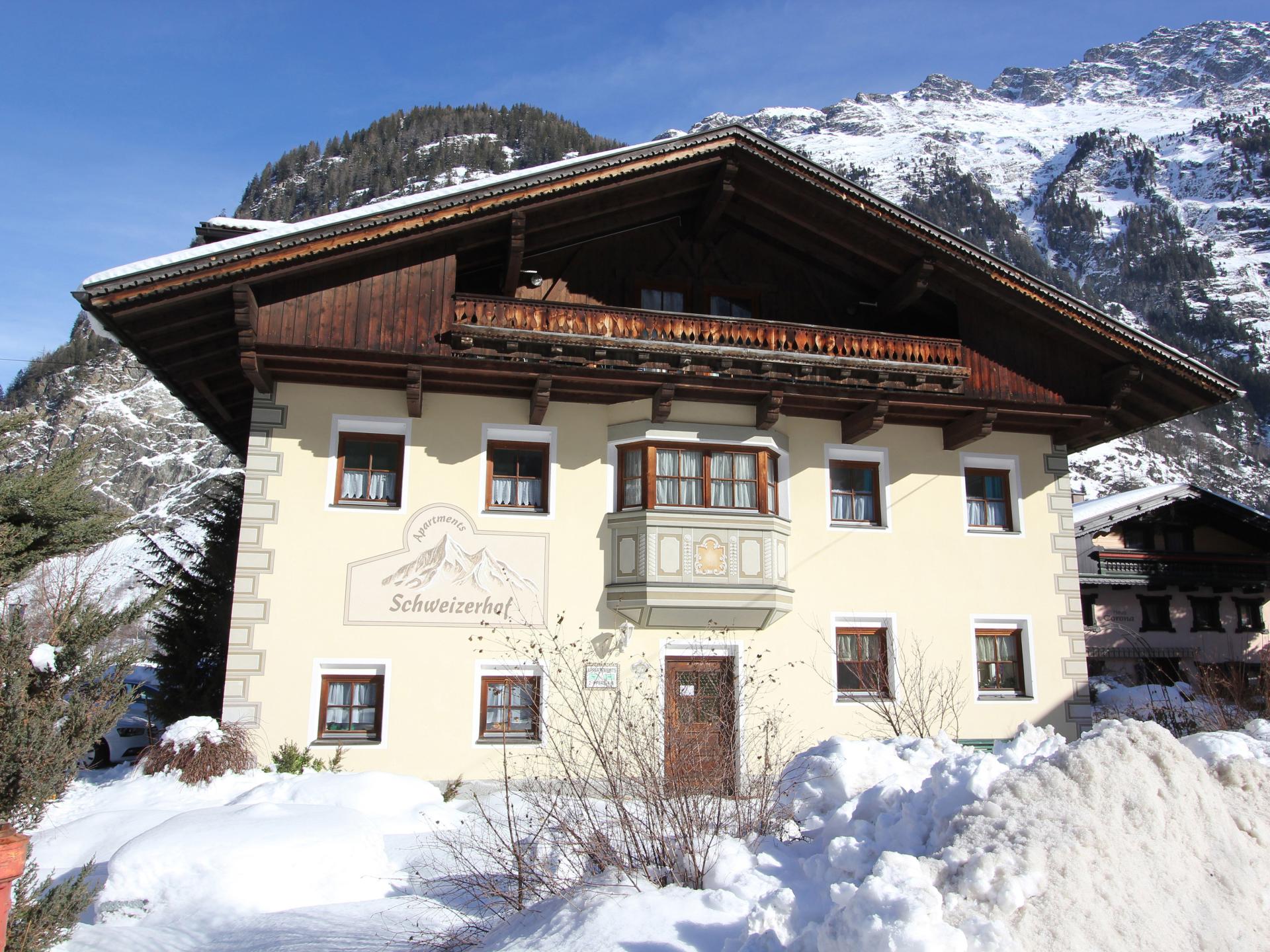 Leuk appartement vlak bij de skibus naar Sölden