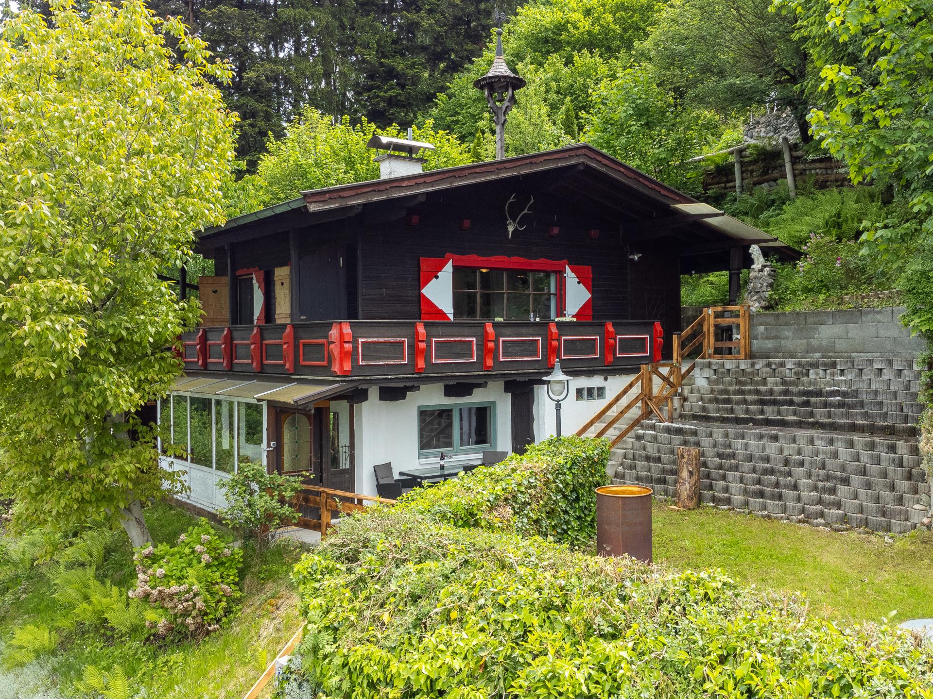 Vakantiehuis: Berg-Idylle en Tuin Geluk