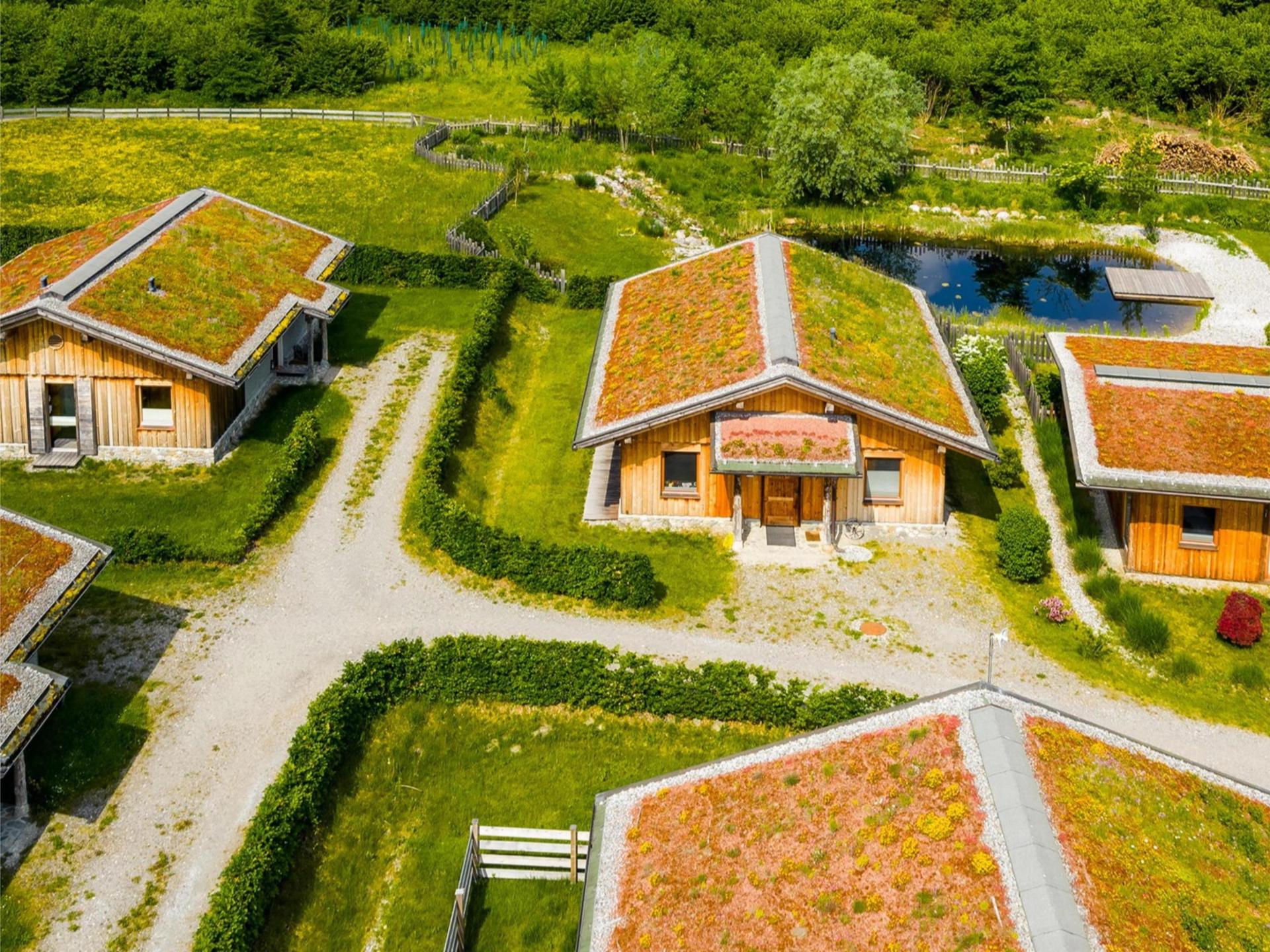 Chalet met sauna voor natuurvakantie in dorpje