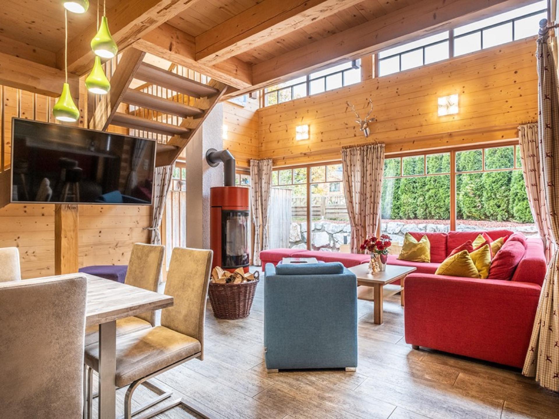 Vrijstaand chalet in Kaprun met sauna