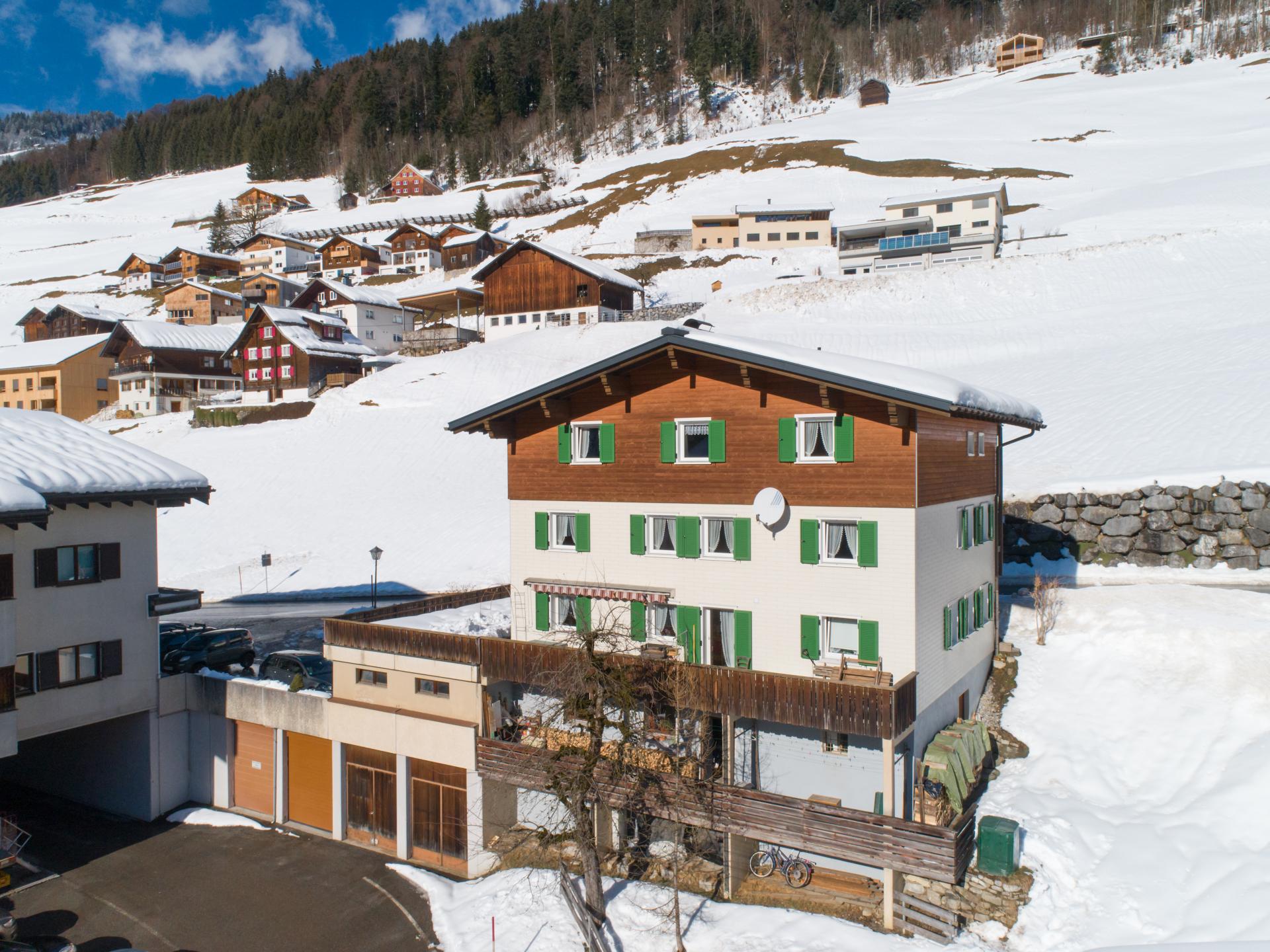 Ruim appartement bij de skilift