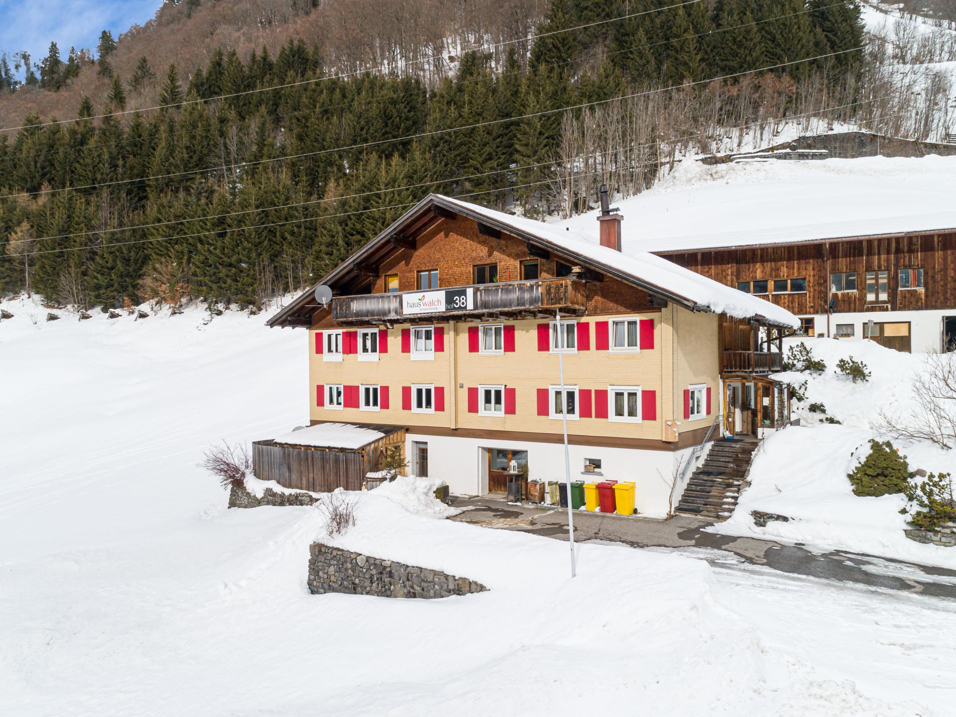 Ruim appartement met skiberging en terras