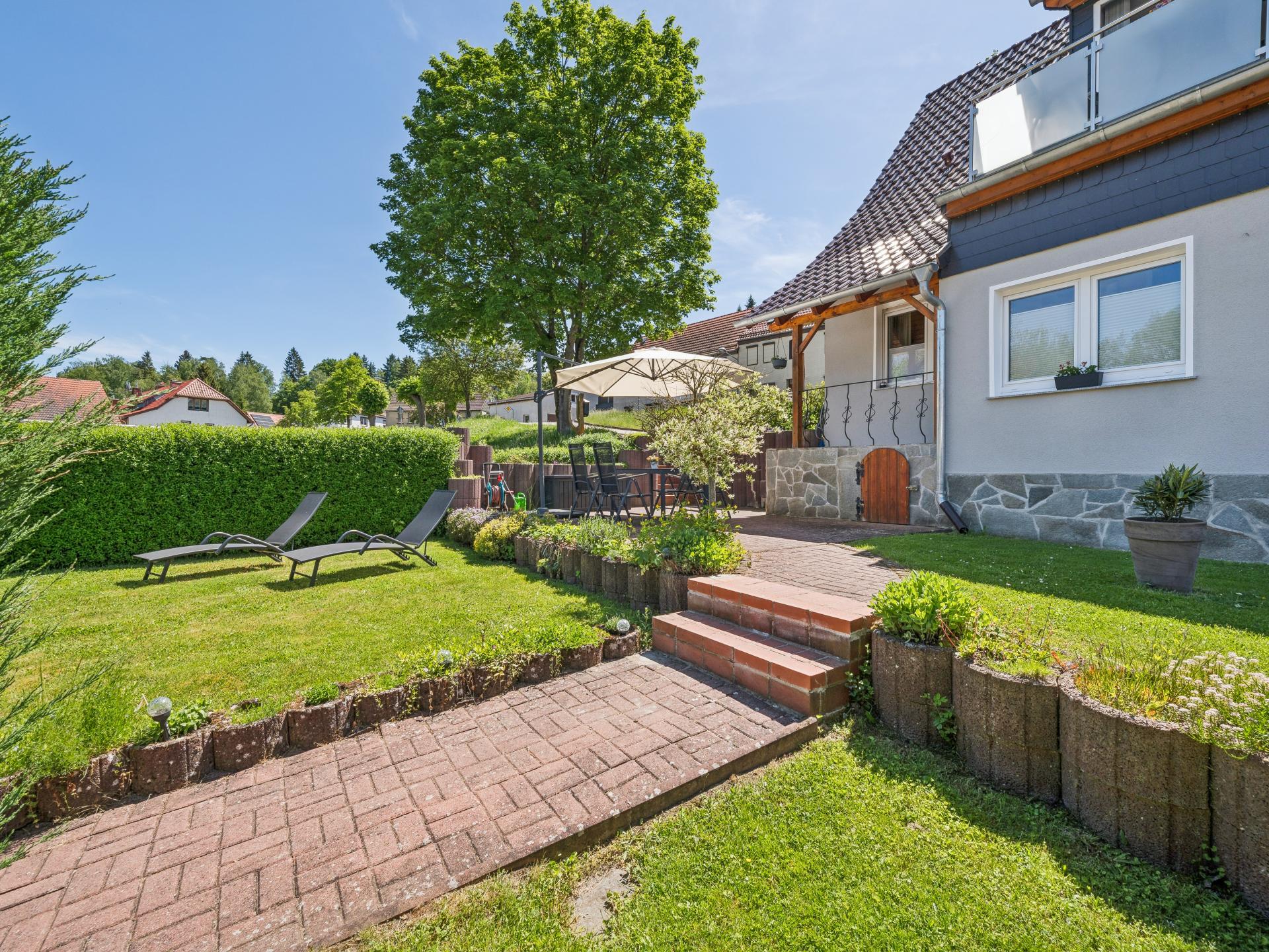 Appartement in Straßberg im Harz met terras