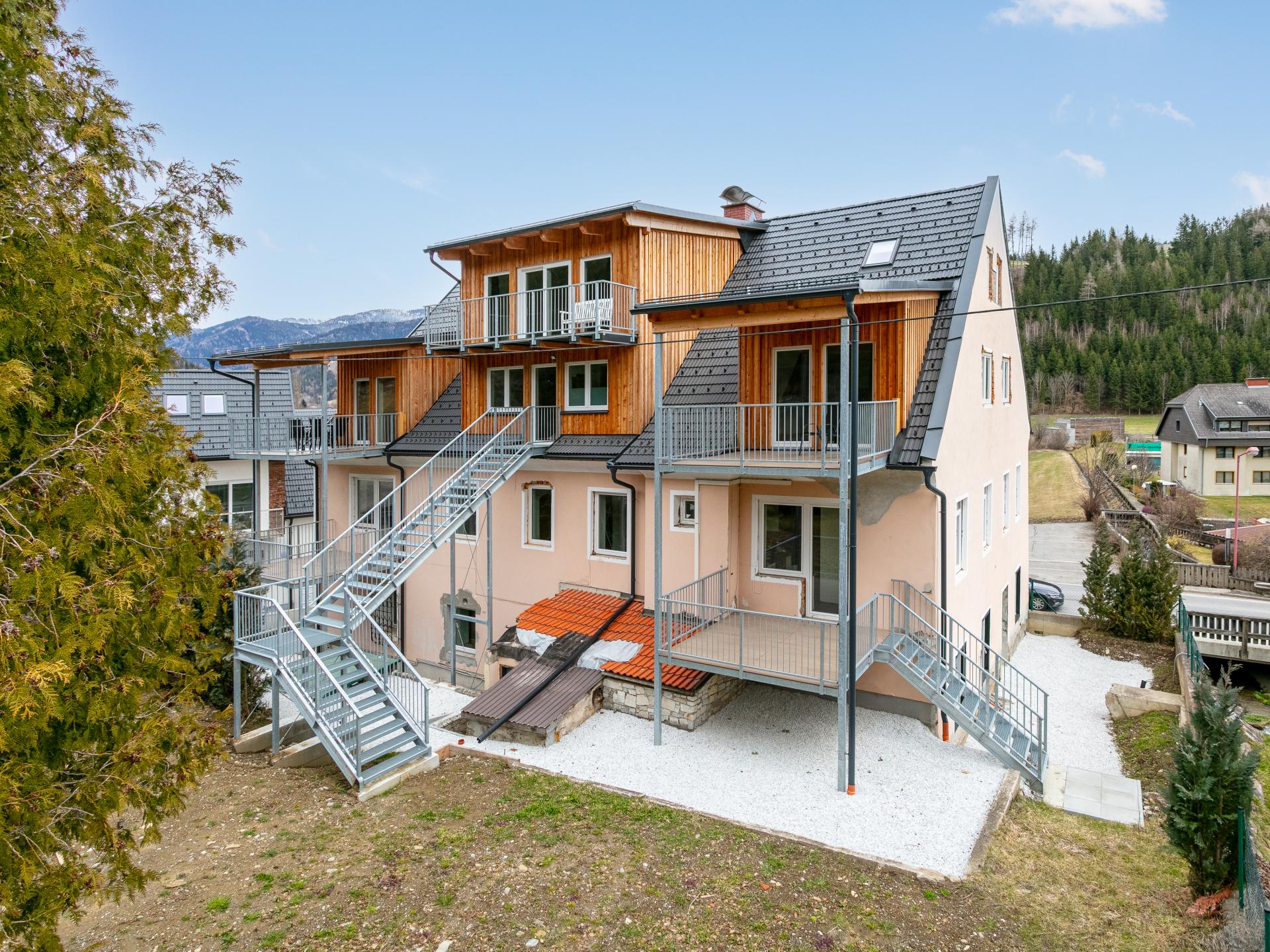 Combi van drie luxe appartementen in ski regio