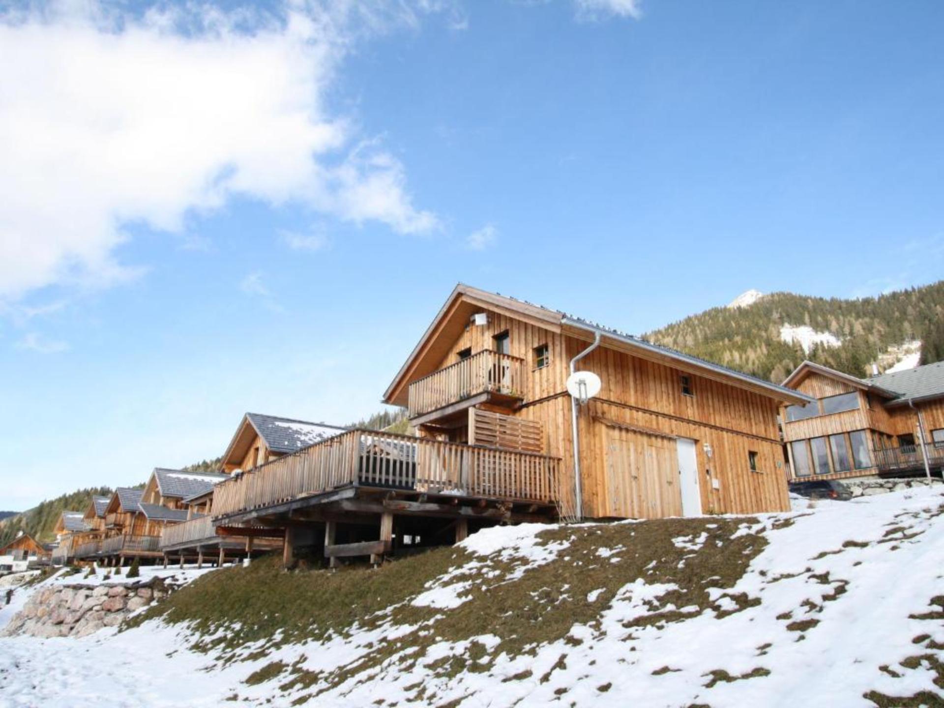 Alpine chalet bij de piste met sauna en hot tub