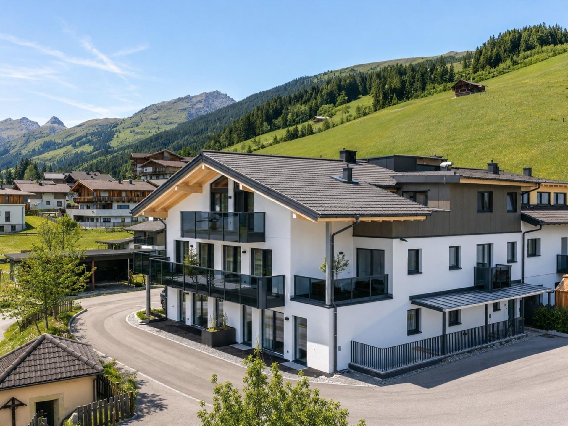 Alpine luxe met sauna aan de piste