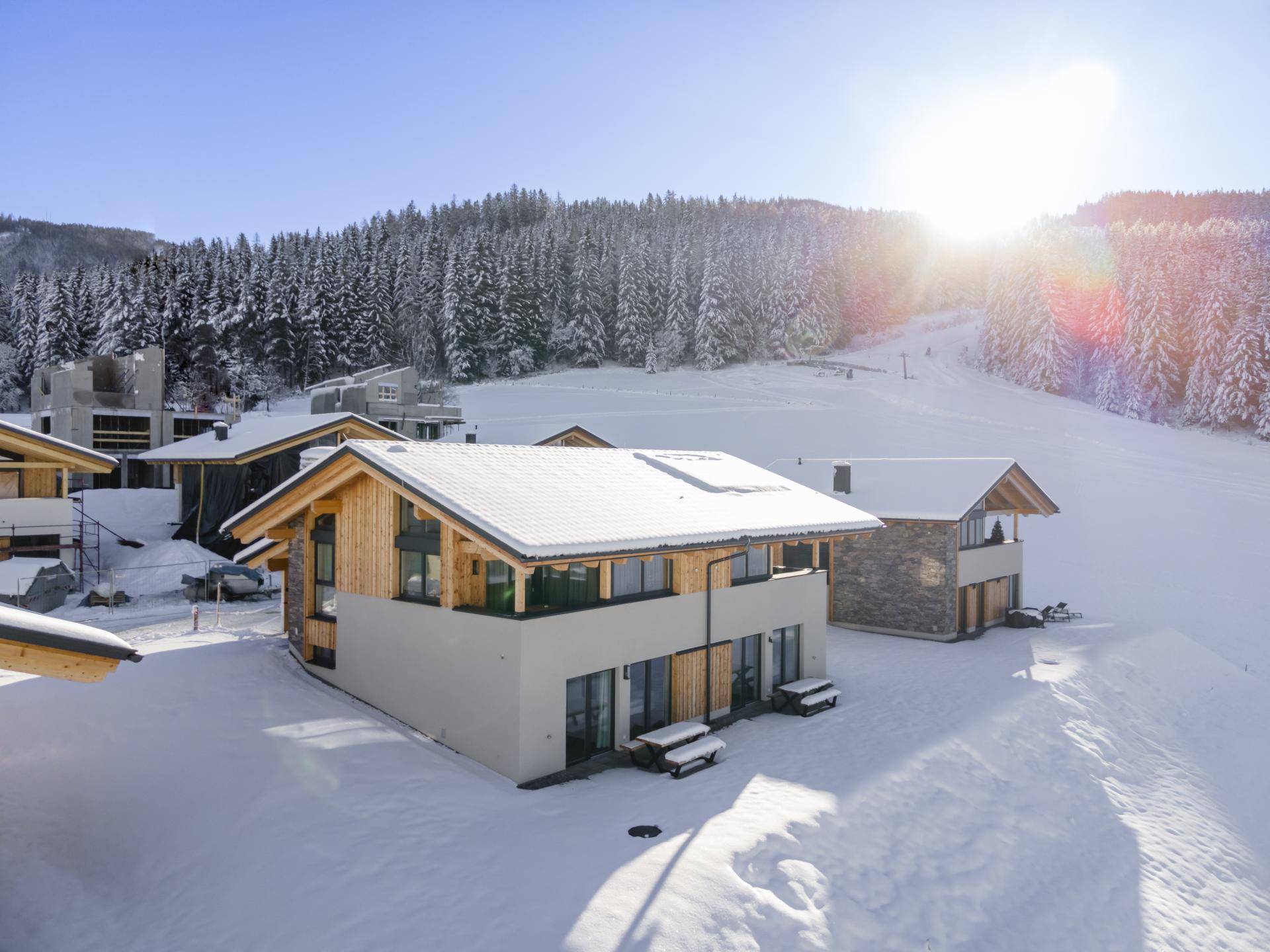 Smaakvolle ski-in ski-out lodge