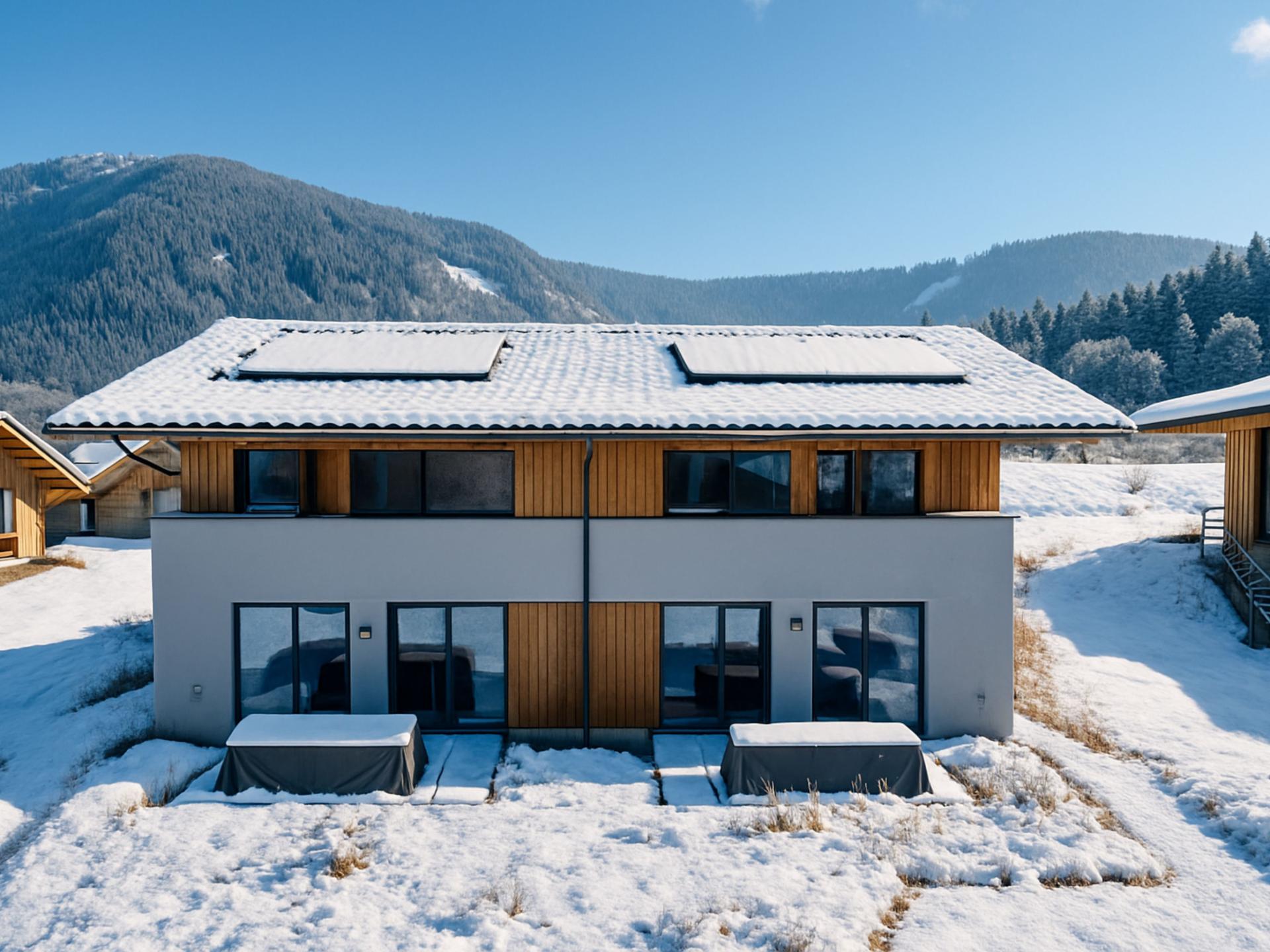 Ruim vakantiehuis direct aan de piste gelegen