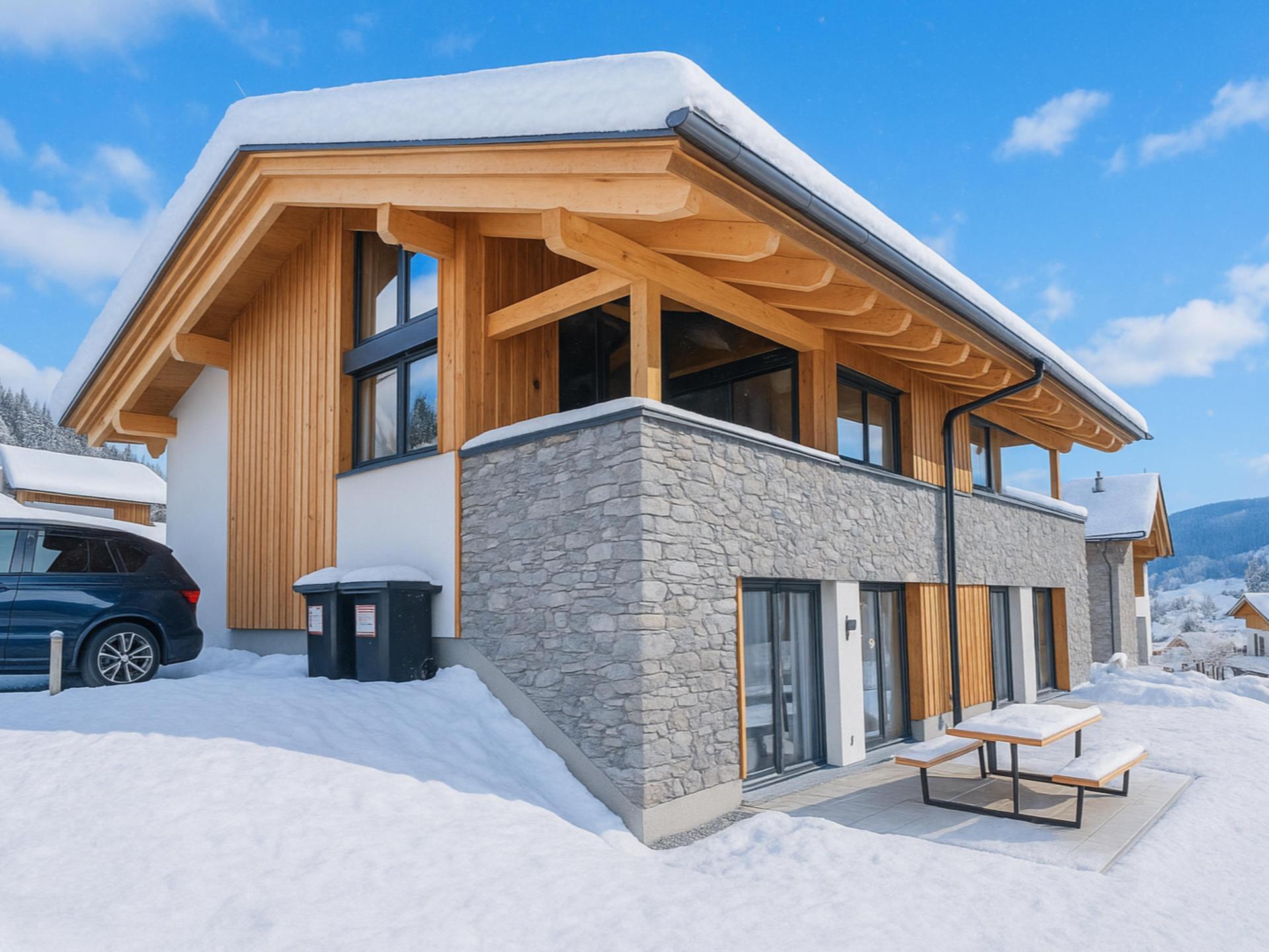 Heerlijk ski in-ski out lodge met infraroodsauna