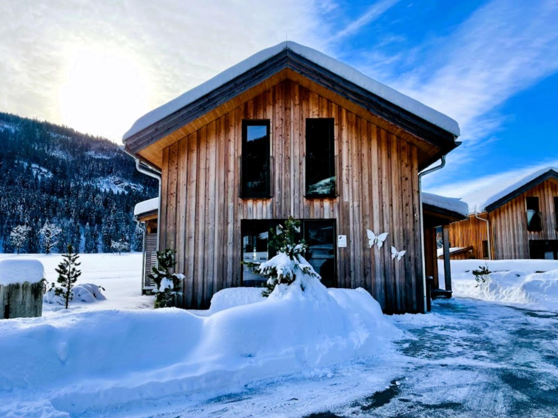 Fraai chalet met infraroodsauna en jacuzzi