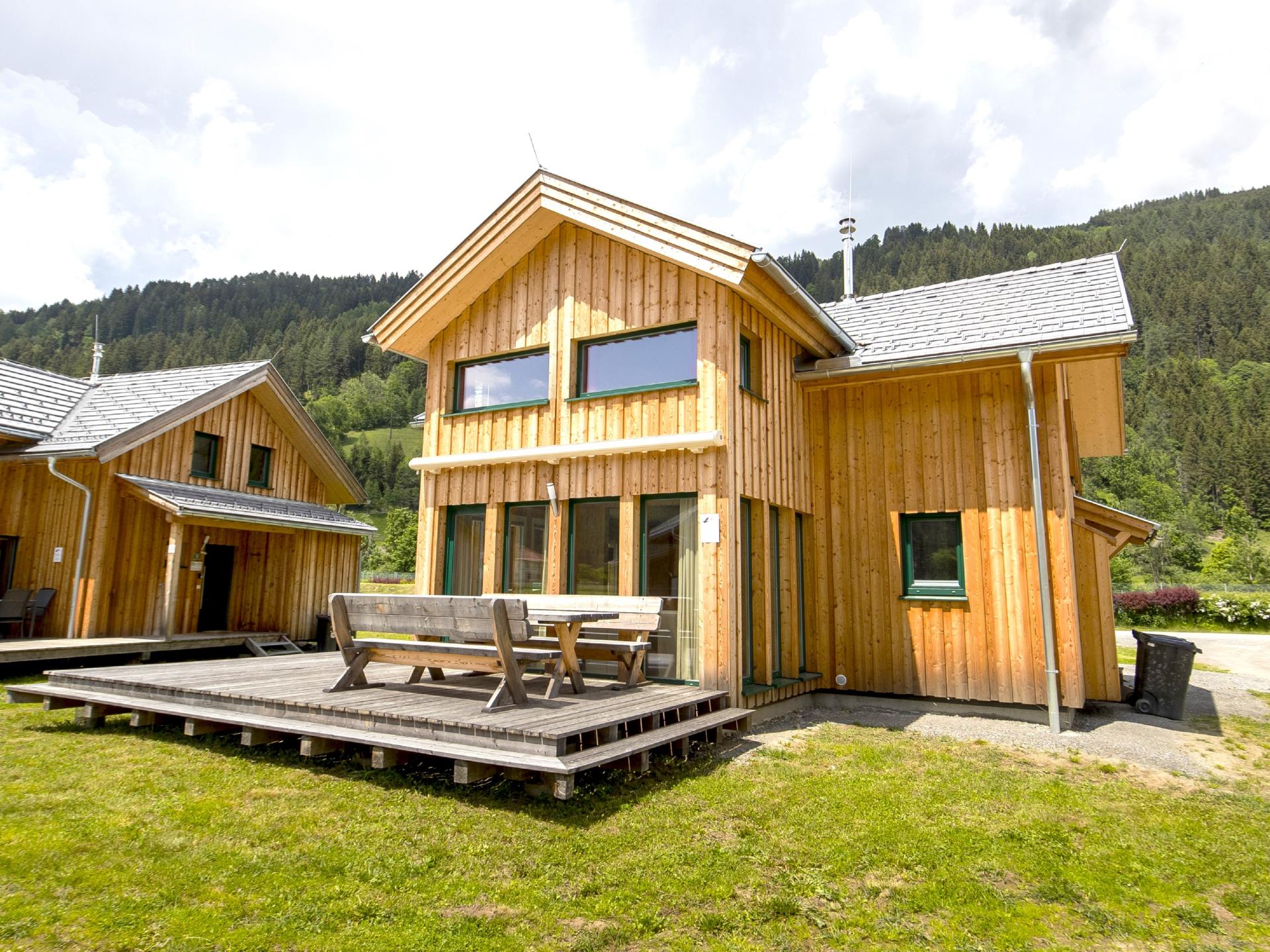Alpine chalet met infraroodsauna en whirlpool