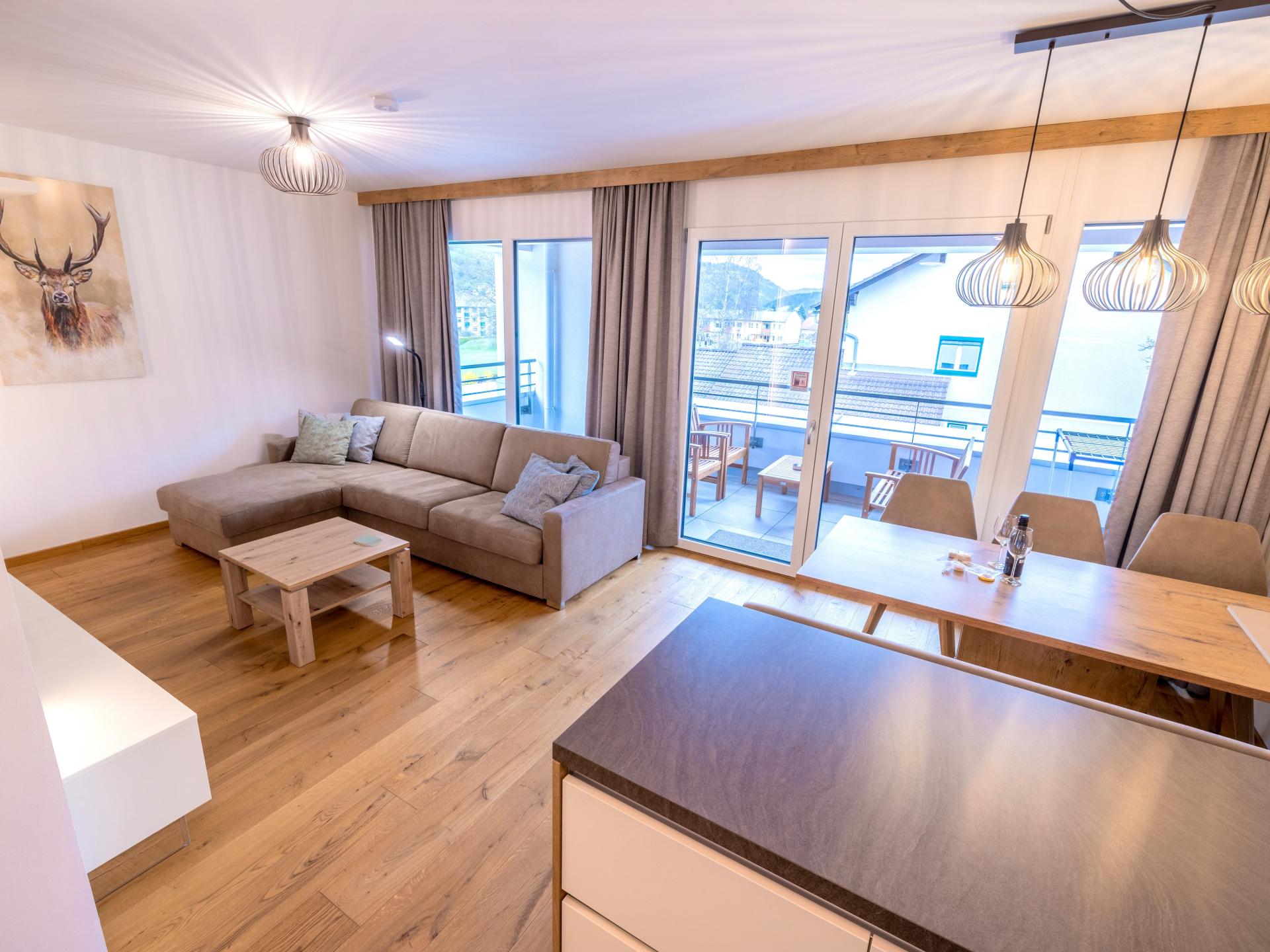 Fraai appartement met balkon vlakbij de skilift