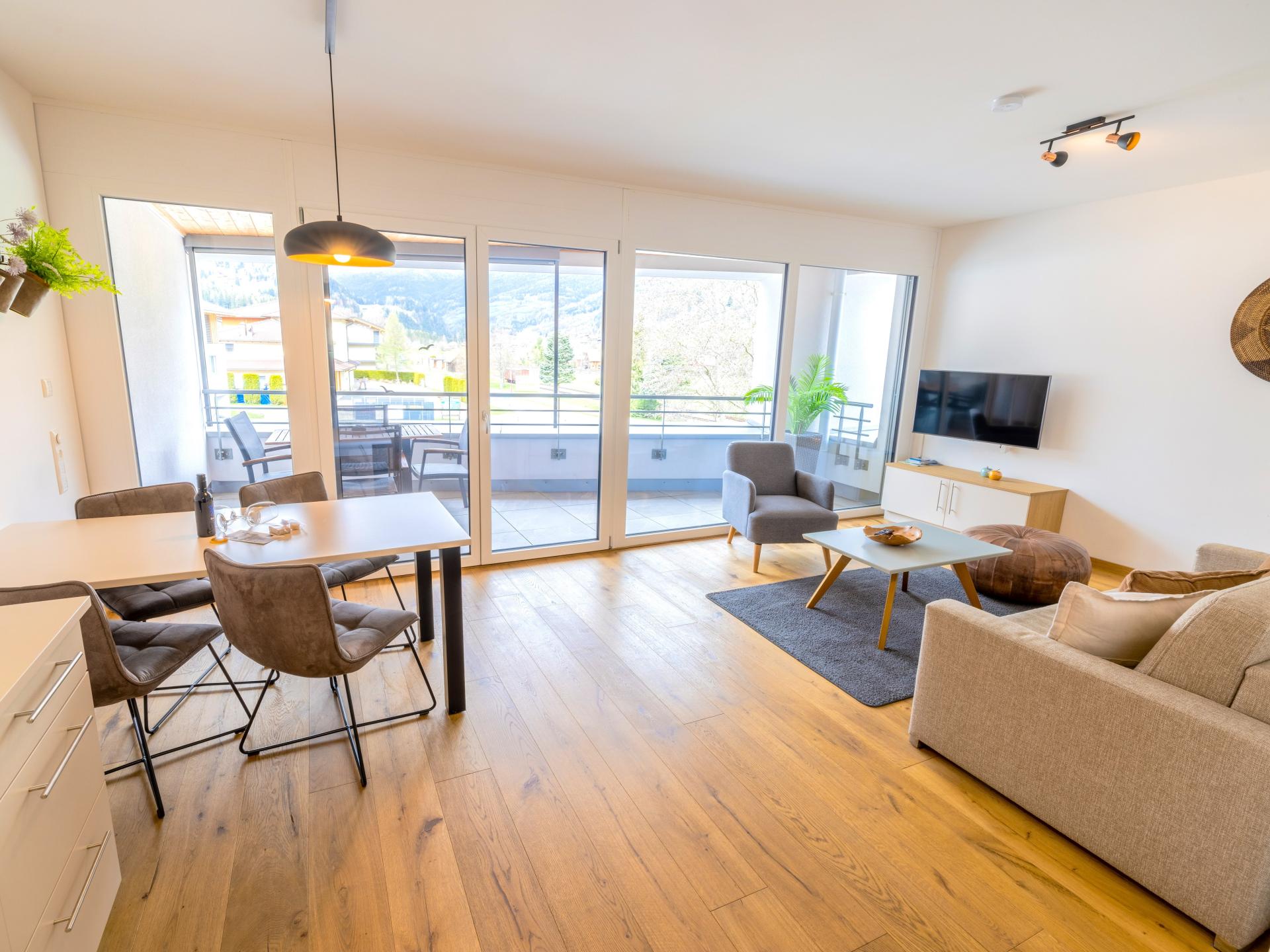 Appartement met balkon, skilift op loopafstand