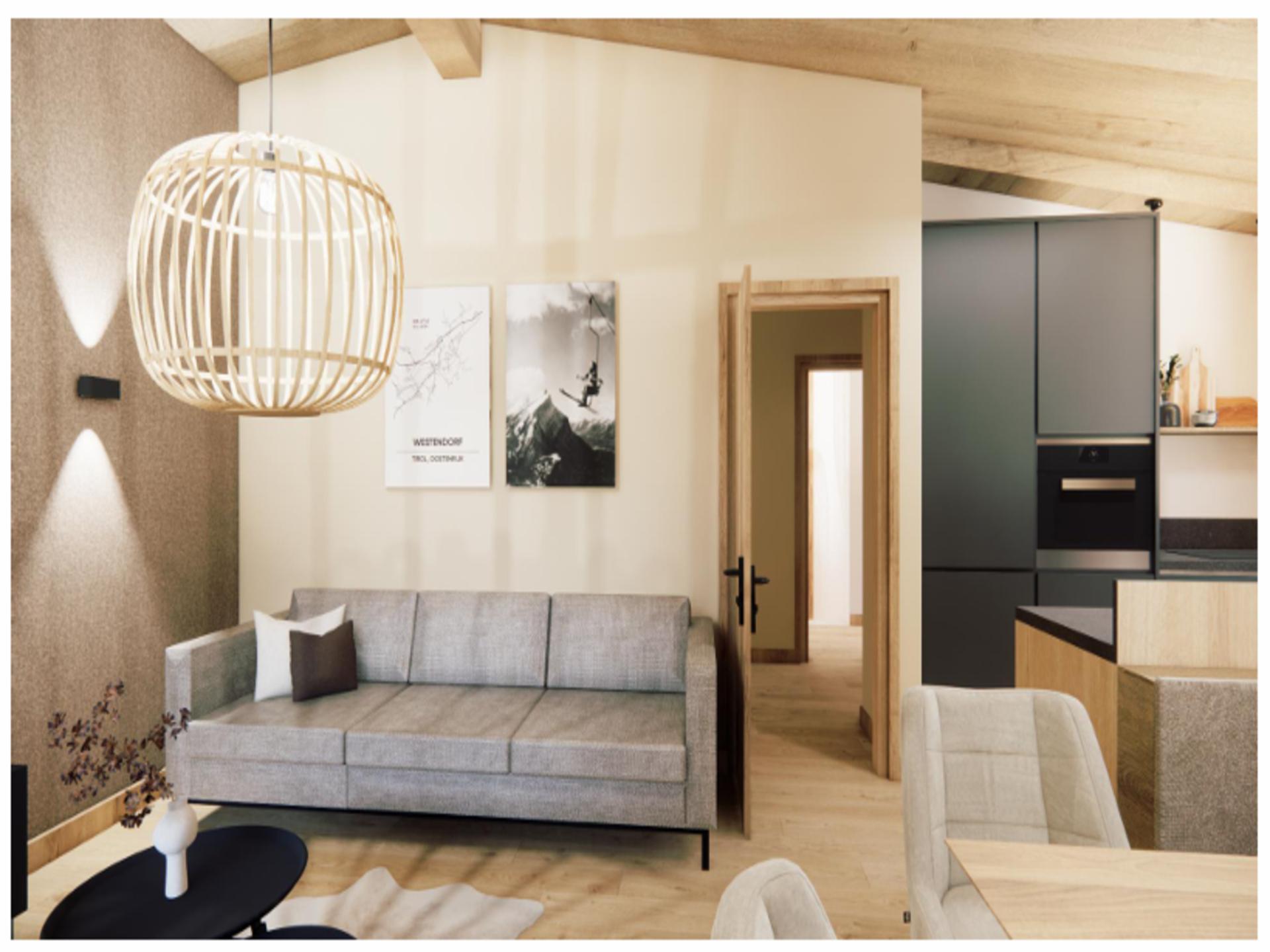 Prachtig penthouse in het centrum van Westendorf