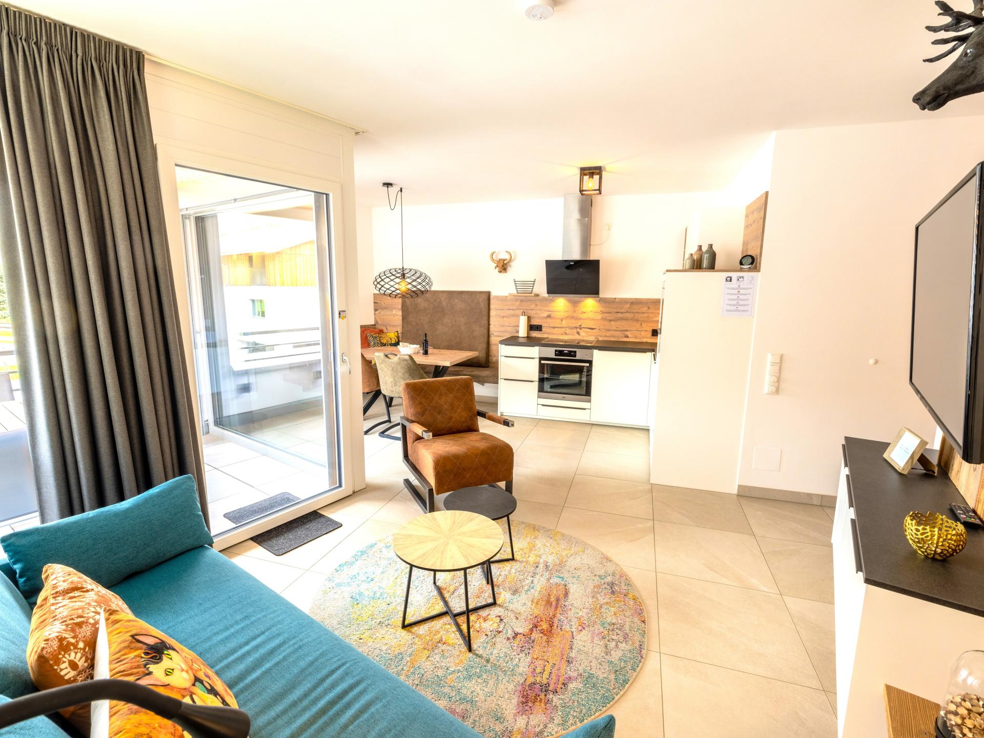 Appartement met balkon, skilift op loopafstand
