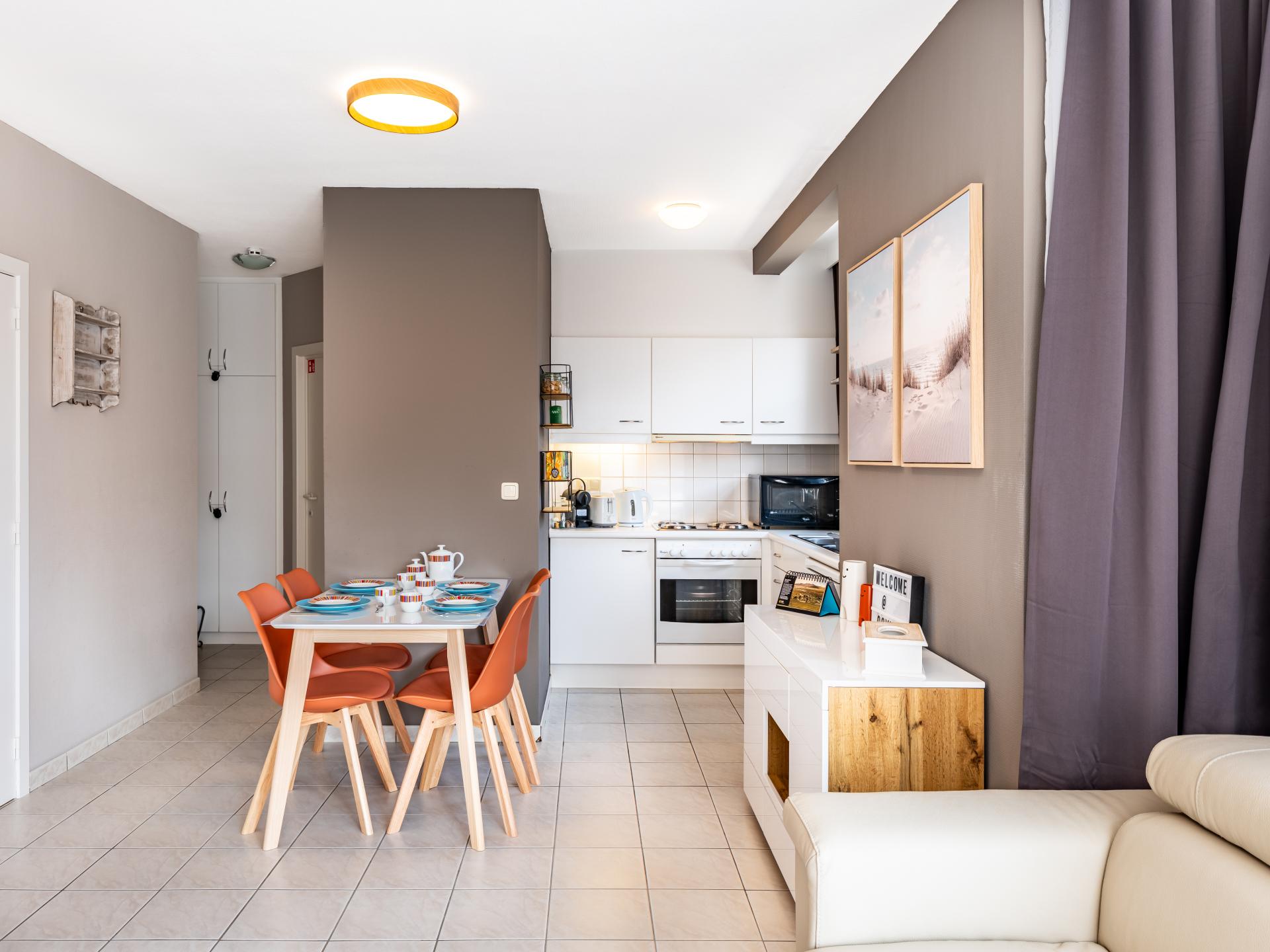 Gezellig appartement in hartje Koksijde