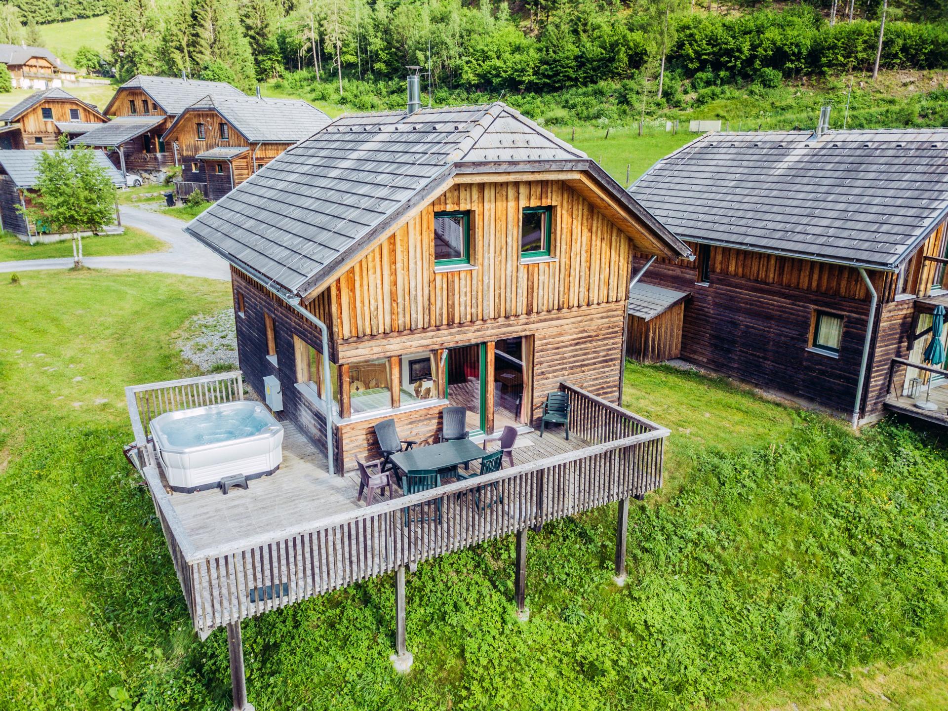 Huis met whirlpool en adembenemend uitzicht