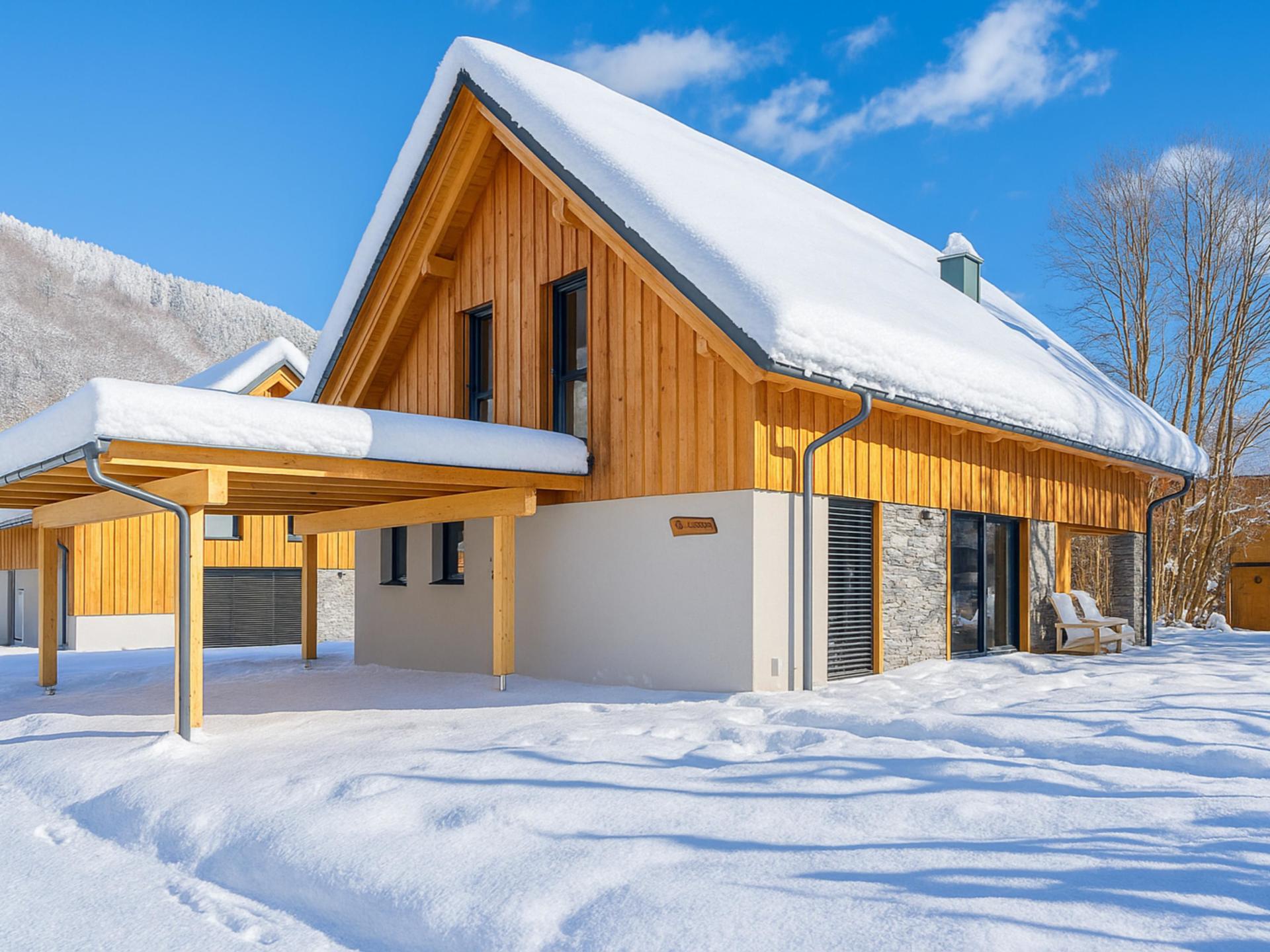 Luxueus chalet met sauna en carport