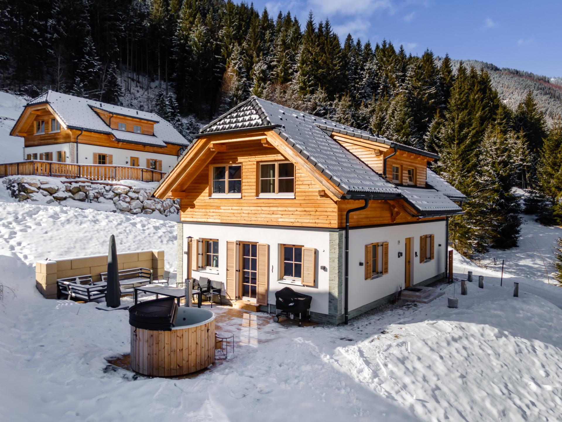 Vrijstaand chalet met sauna, hottub en loungeset