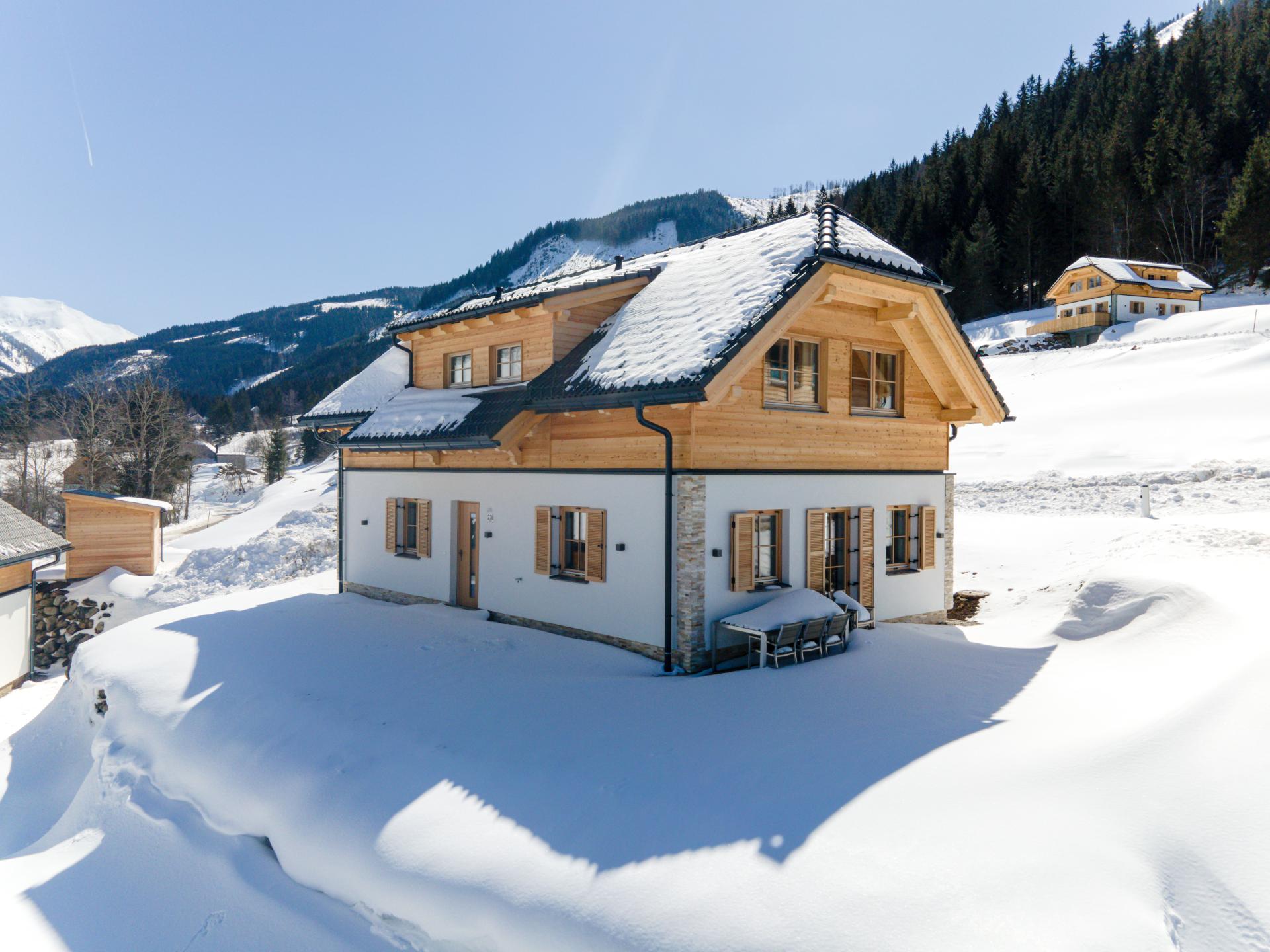 Vrijstaand chalet met Finse sauna