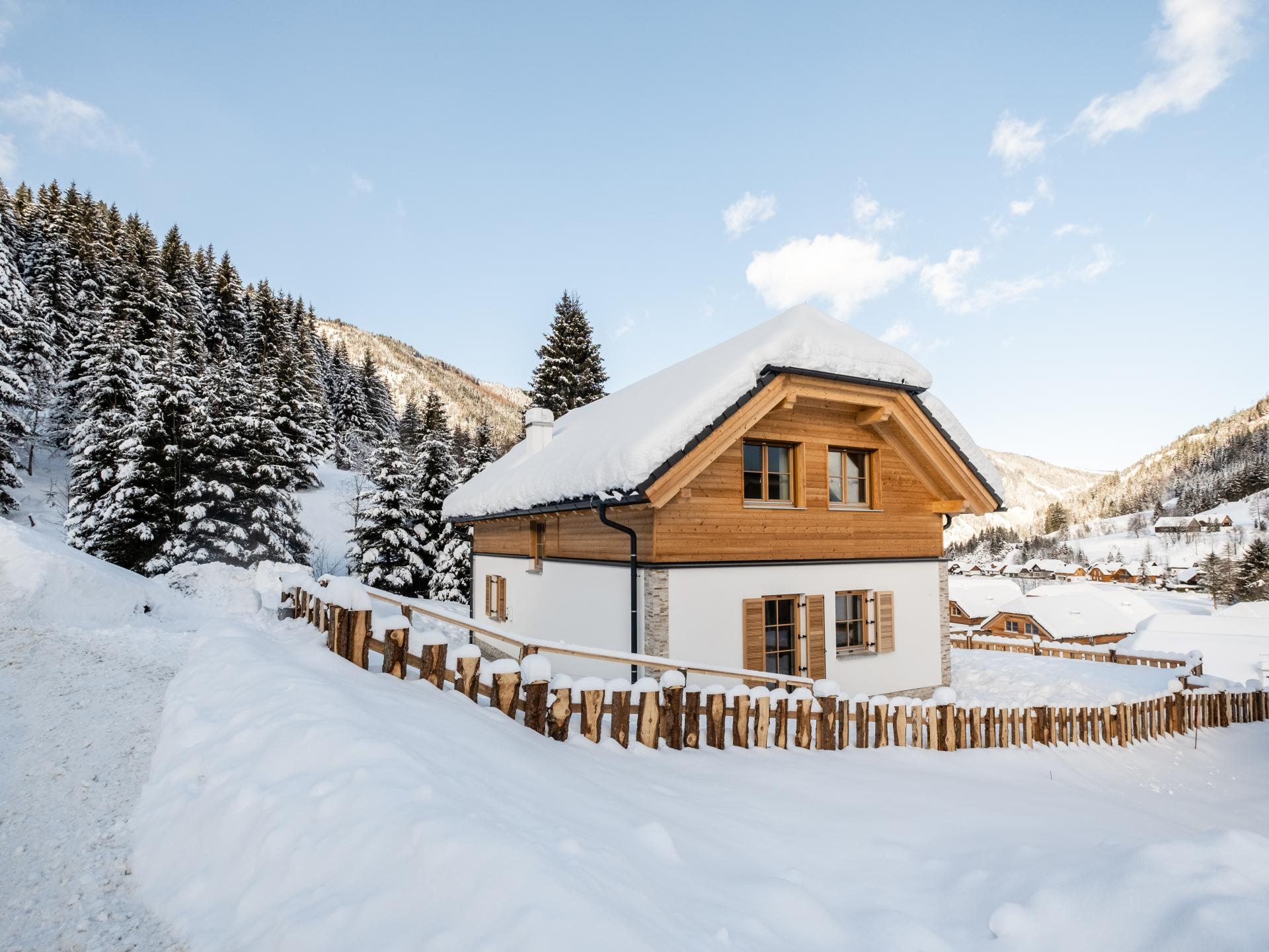 Schitterend chalet Bergzauber met sauna