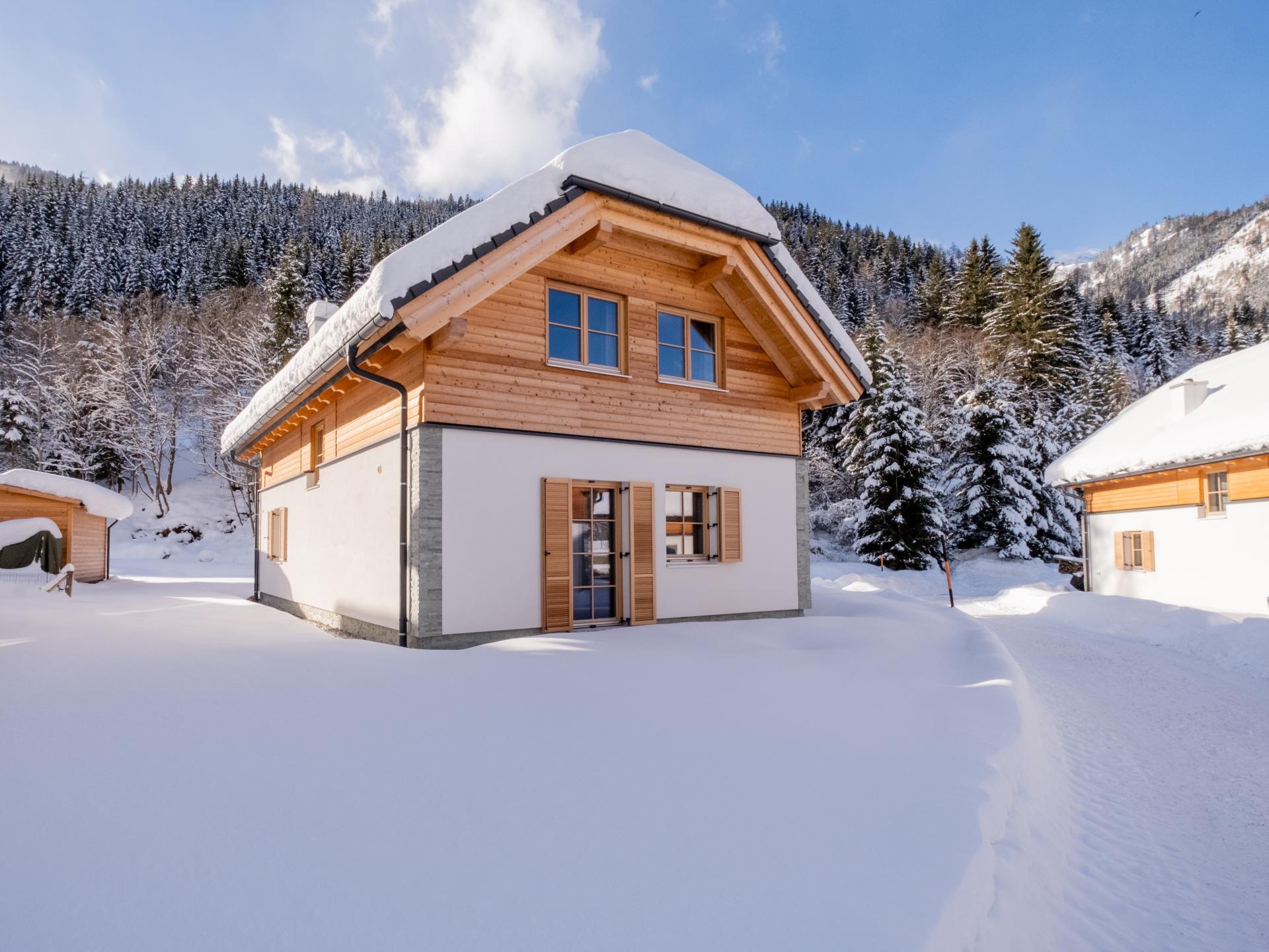 Vrijstaand chalet met Finse sauna bij de skilift