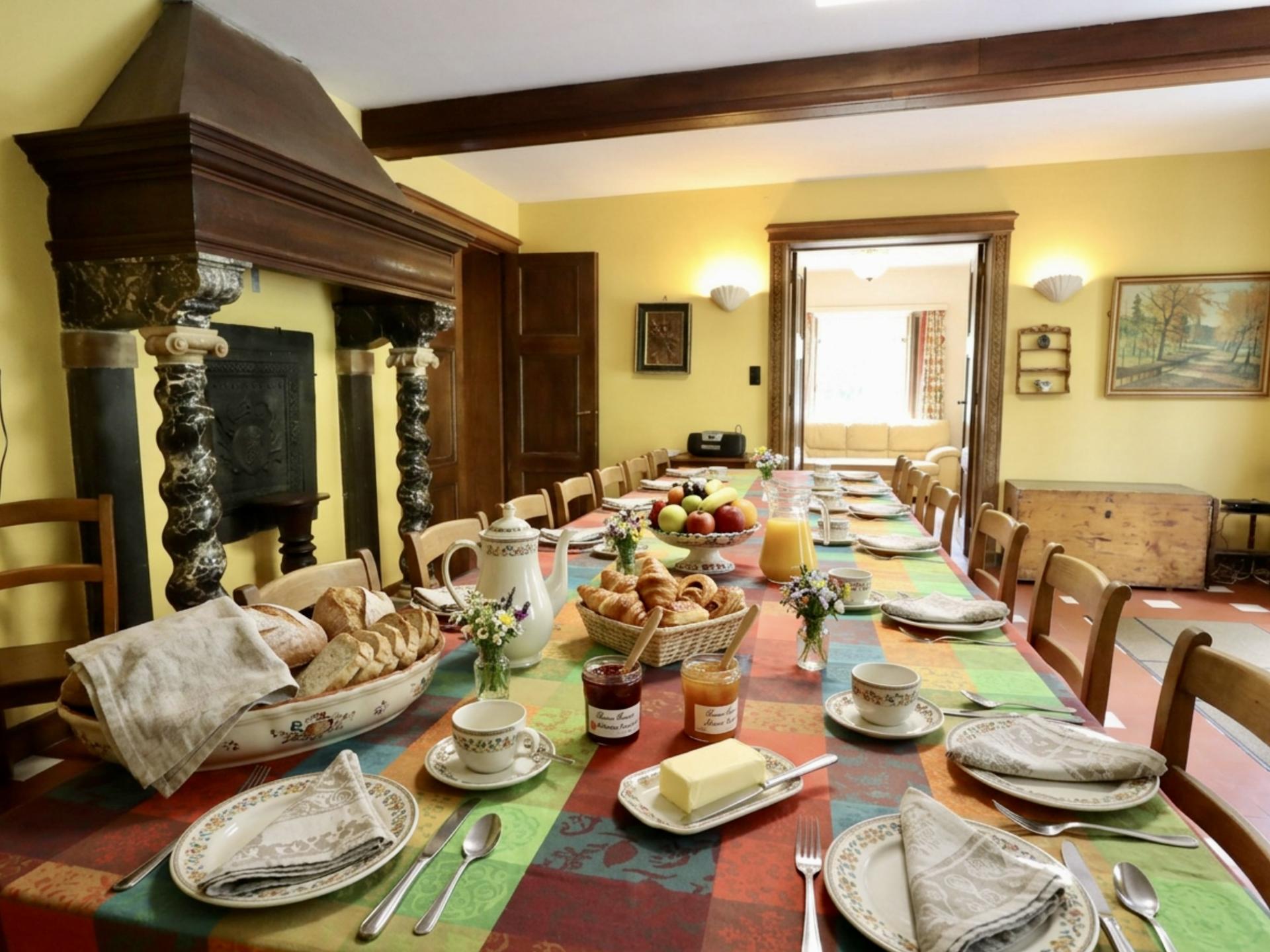 Familiehuis in het park van het Kasteel van Ahin