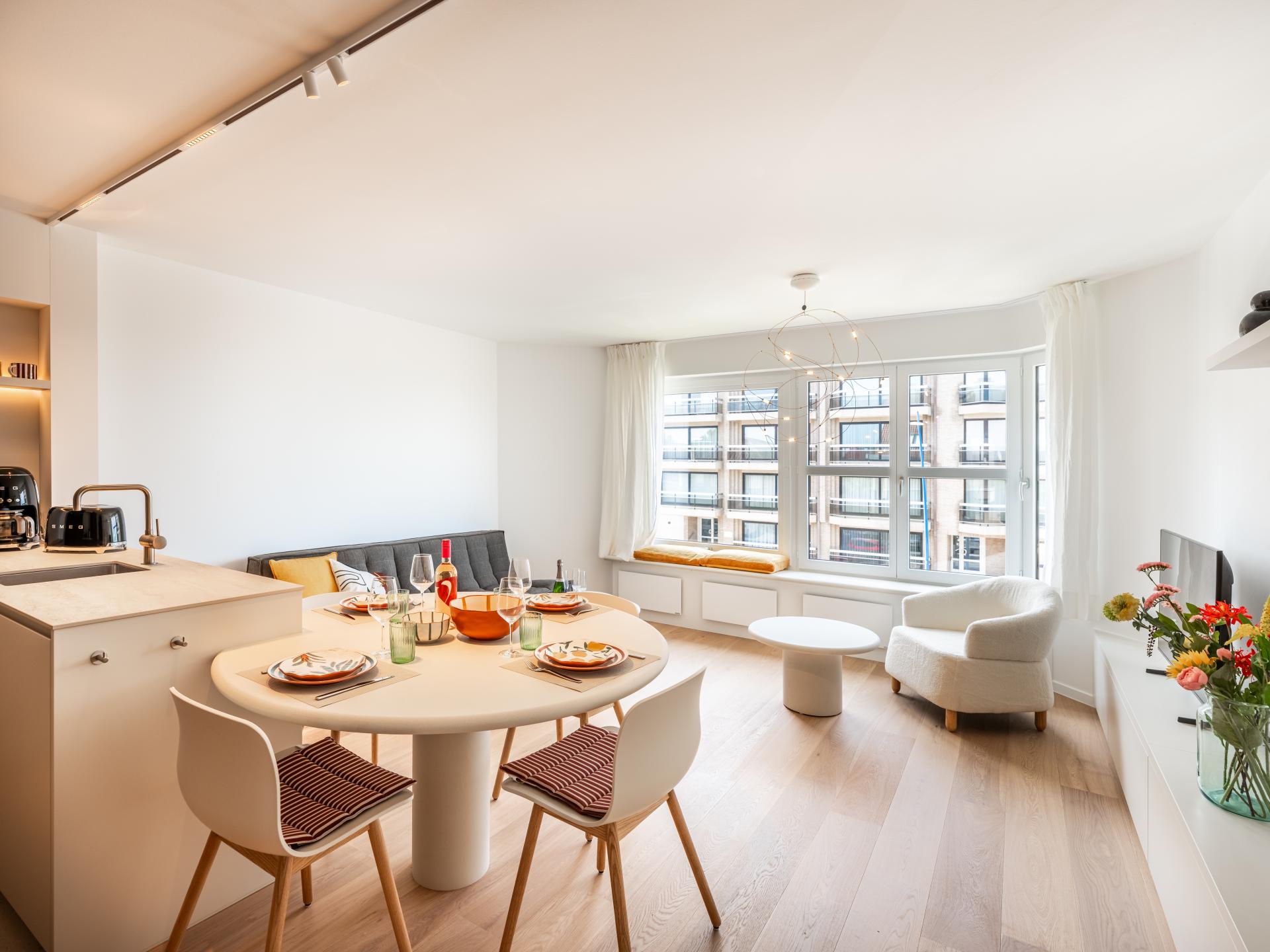 Stijlvol appartement met duinzicht bij Idesbald