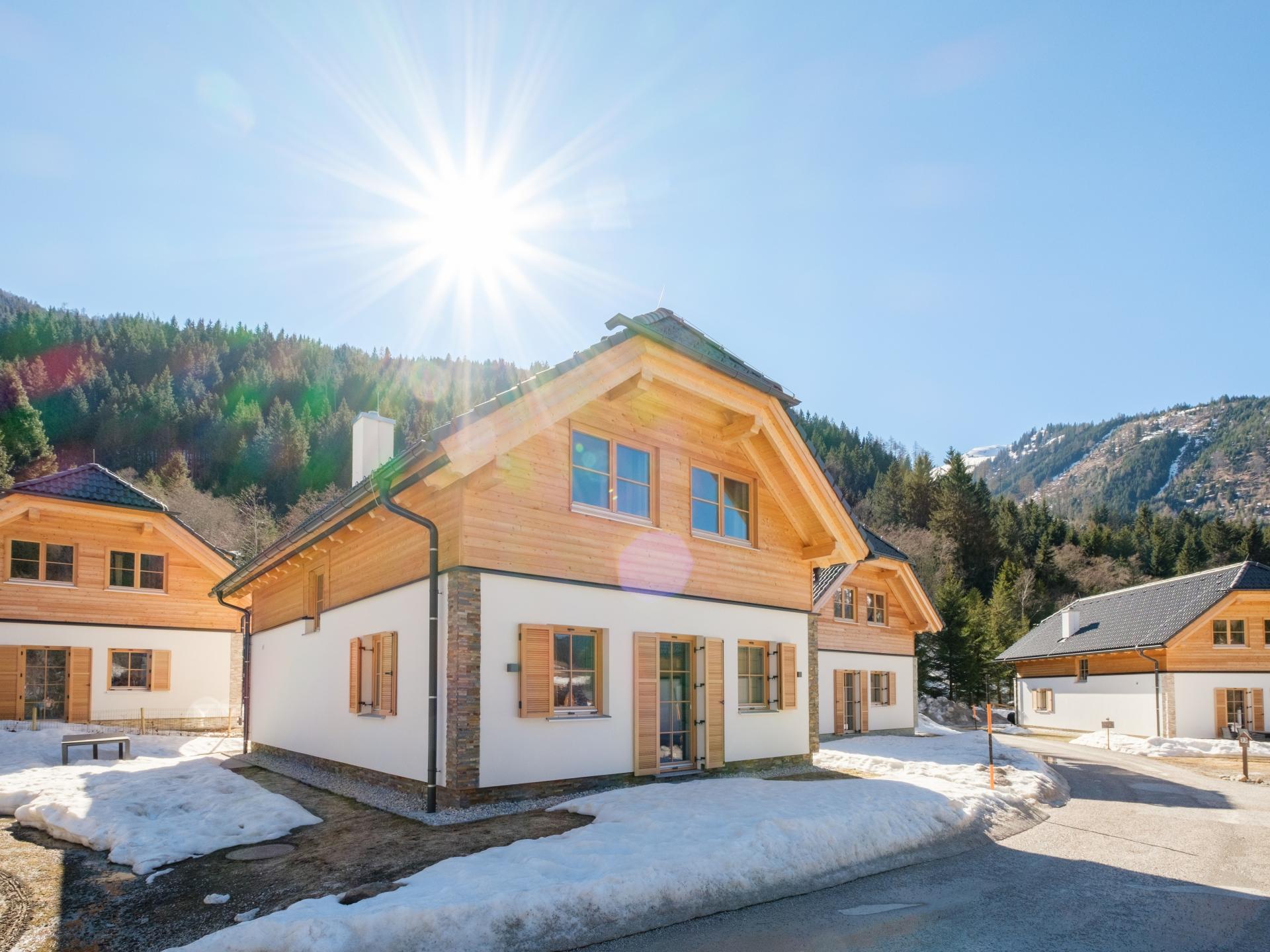 Vrijstaand chalet met Finse sauna