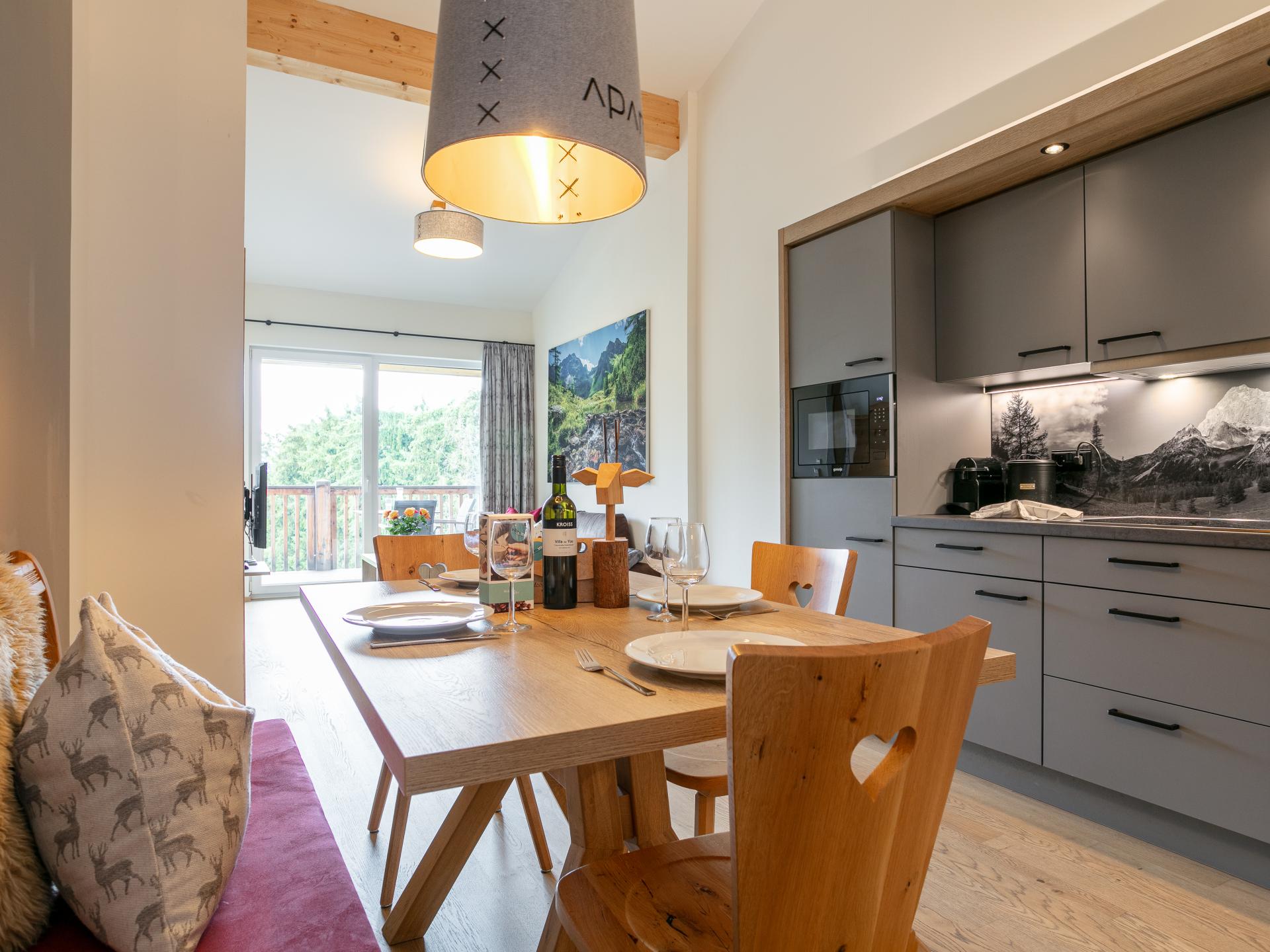 Wellness appartement met balkon op zuid-westen