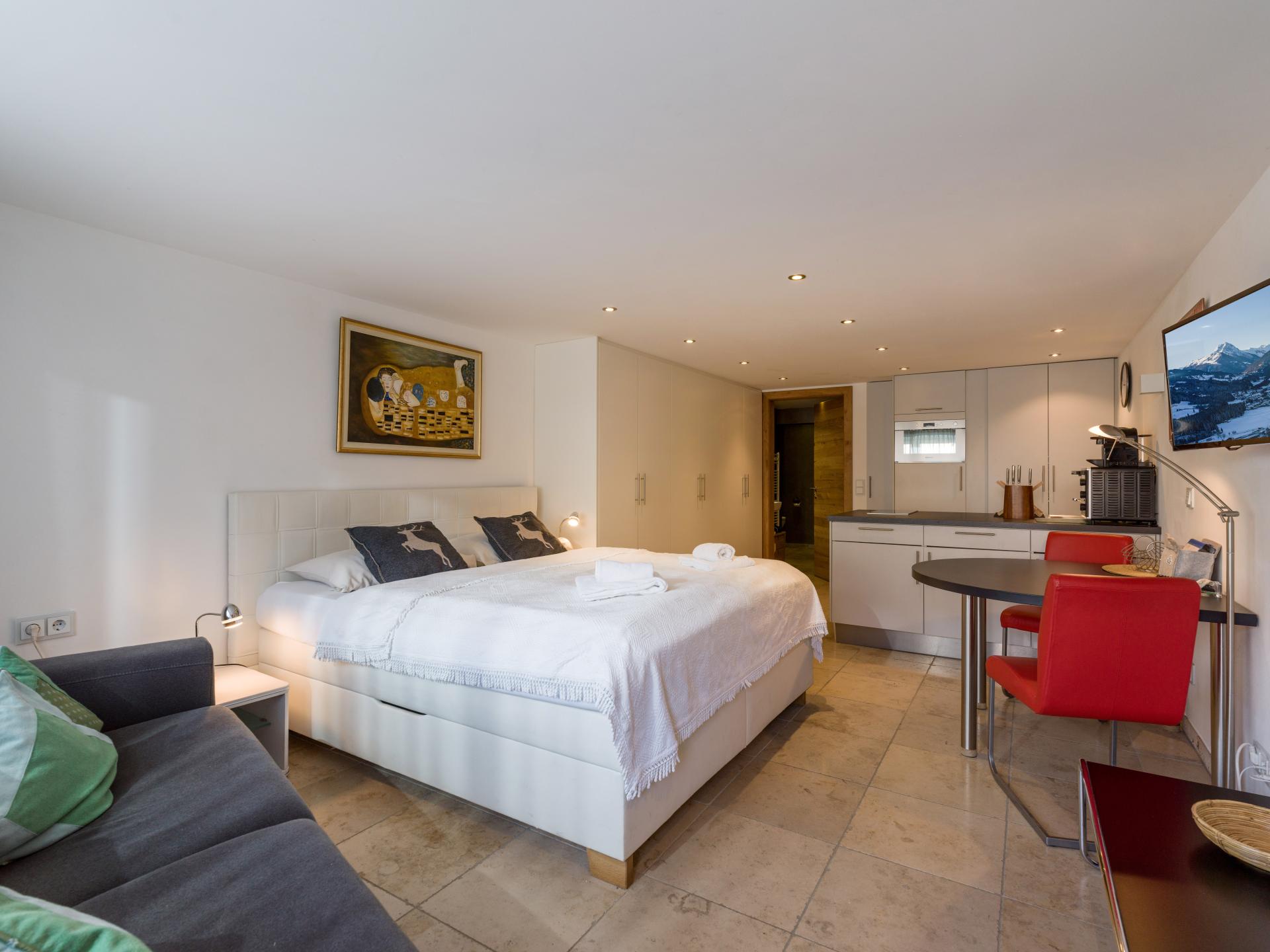 Exclusieve studio met sauna in Kirchberg